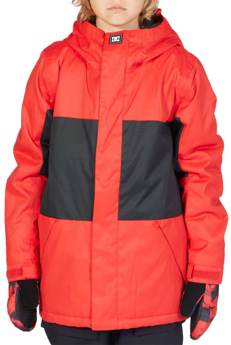 DC Junior's Defy Insulated Jacket 2023 - Waterproof Winter Coat for Boys & Girls - Lightweight Warm Puffer Jacket for Skiing, Snowboarding & Outdoor Activities
