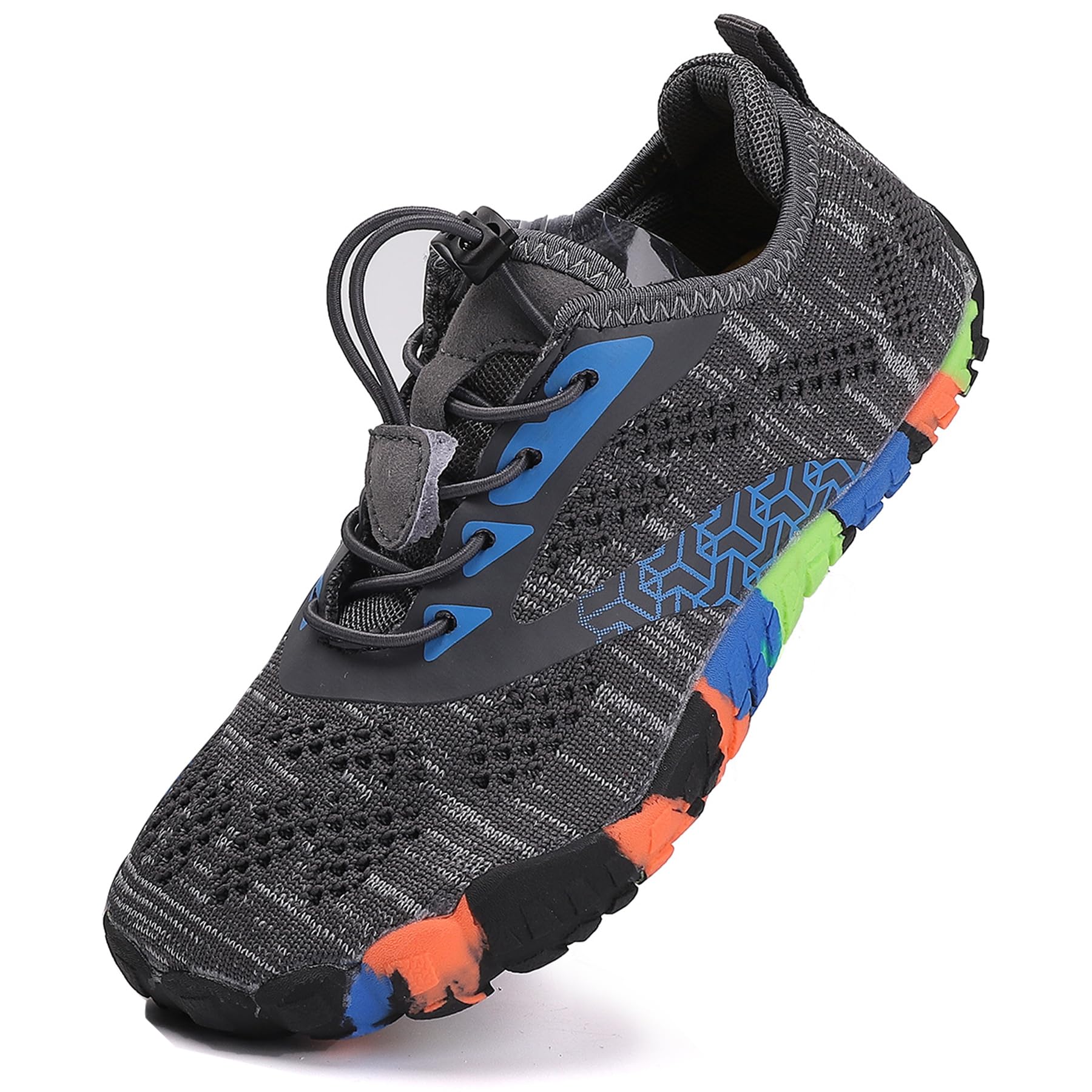 DimaiGlobal Kids Barefoot Shoes for Boys & Girls - Breathable Trail Running Sneakers for Toddler, Little & Big Kids - Perfect for Outdoor Play, Sports & Daily Activities