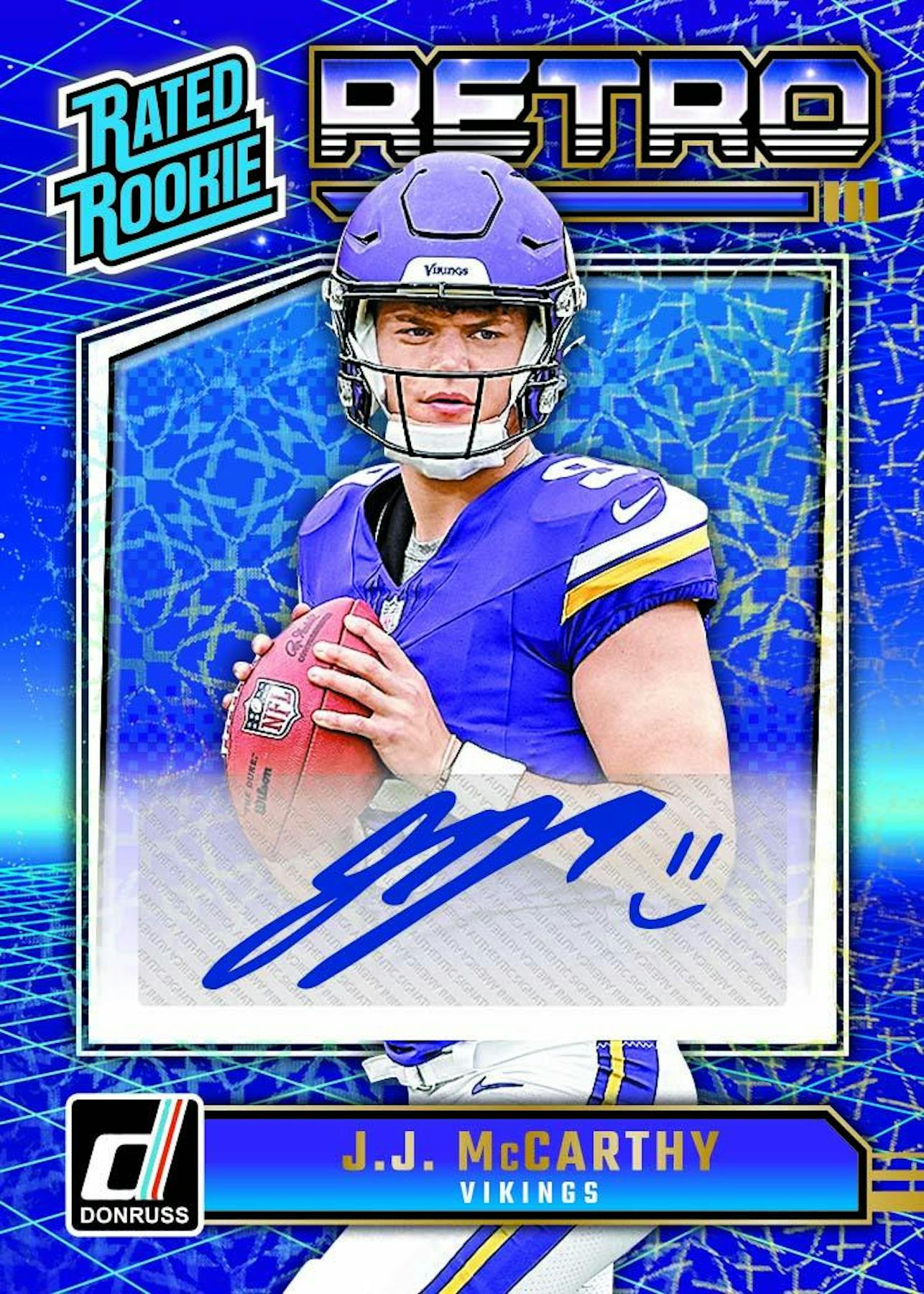 2024 Panini Donruss Football Hobby Box - 24 Packs with Autograph & Memorabilia Cards - Perfect for NFL Collectors & Fantasy Football Fans