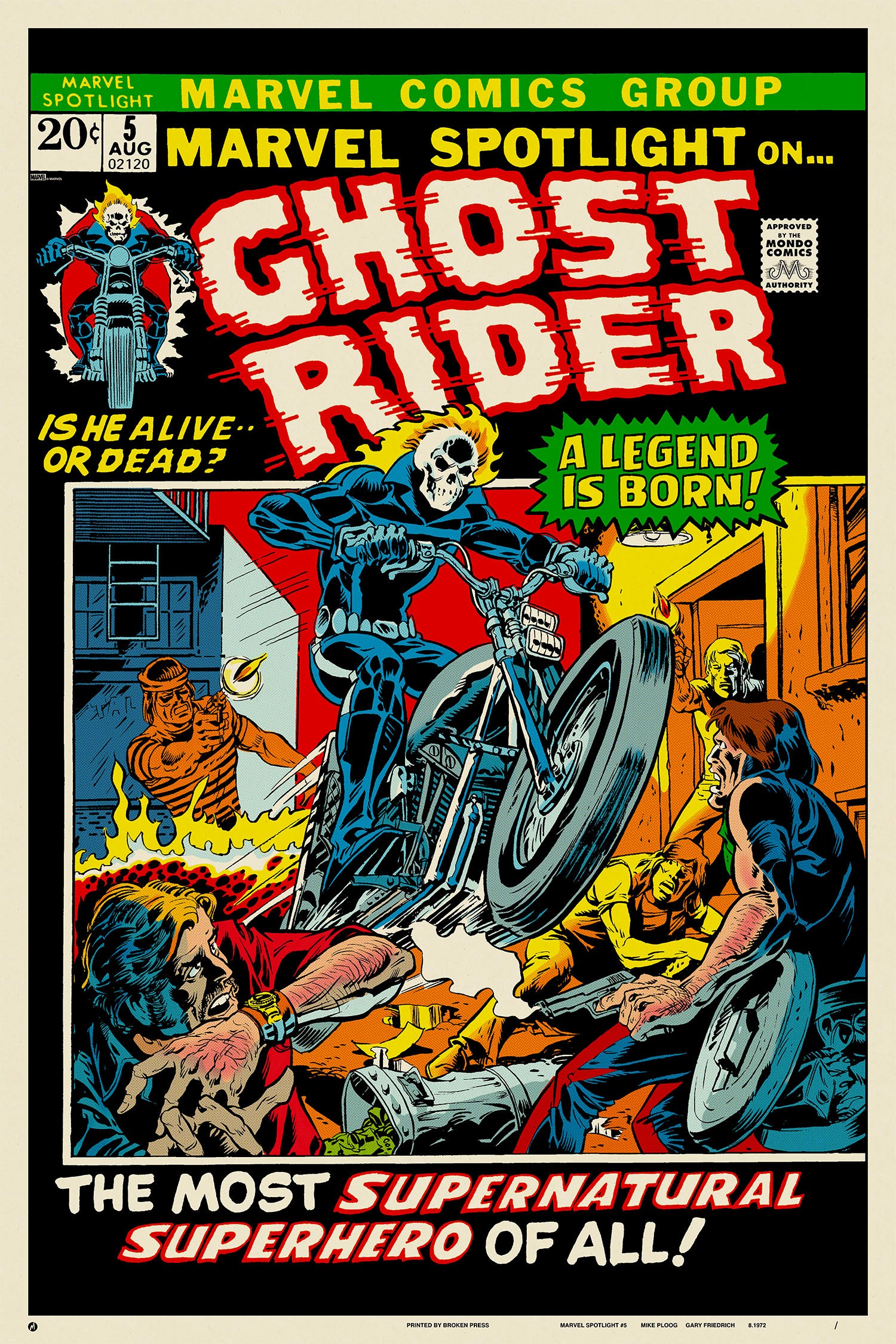 Marvel Spotlight #5 Poster - Premium Comic Book Wall Art - Perfect for Superhero Fans, Collectors & Comic Book Room Decor