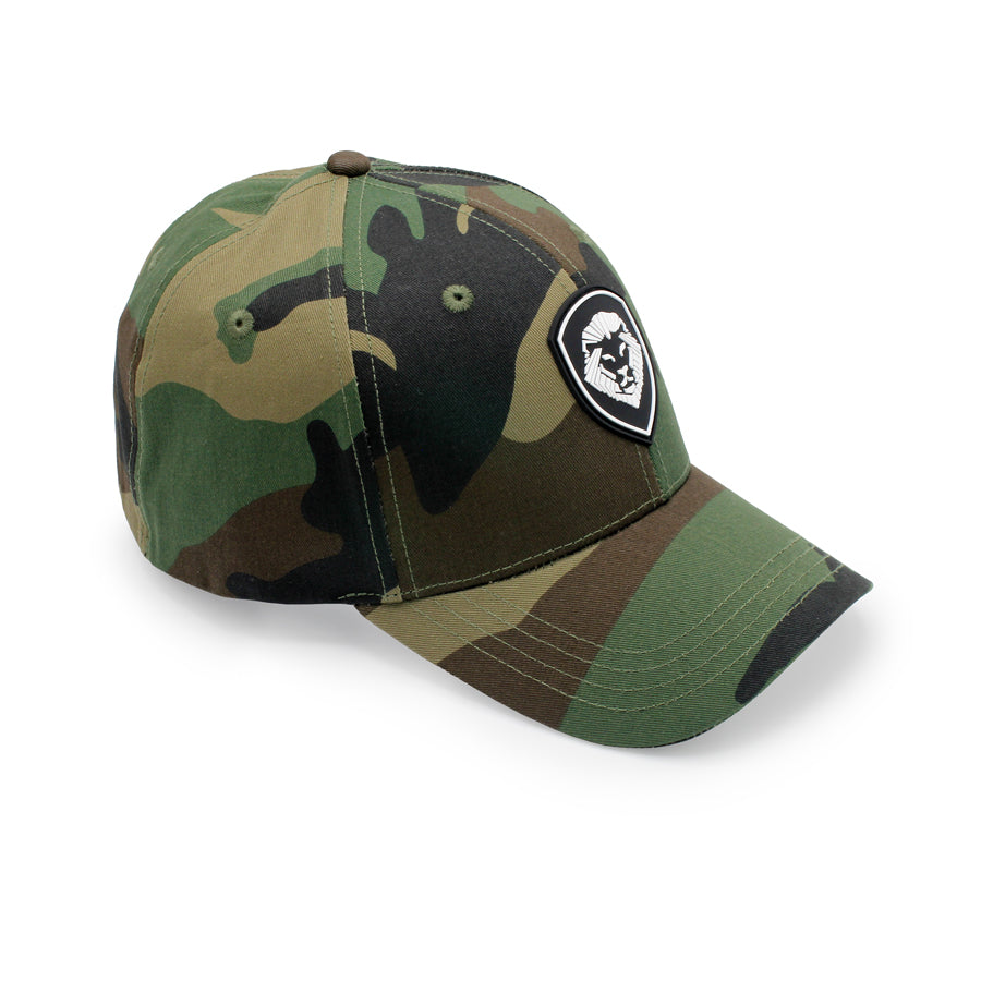 VT Shield Logo Future Looks Bright Camo Flex Fit Hat - Adjustable Baseball Cap for Men & Women - Perfect for Outdoor Sports, Hiking, and Casual Wear