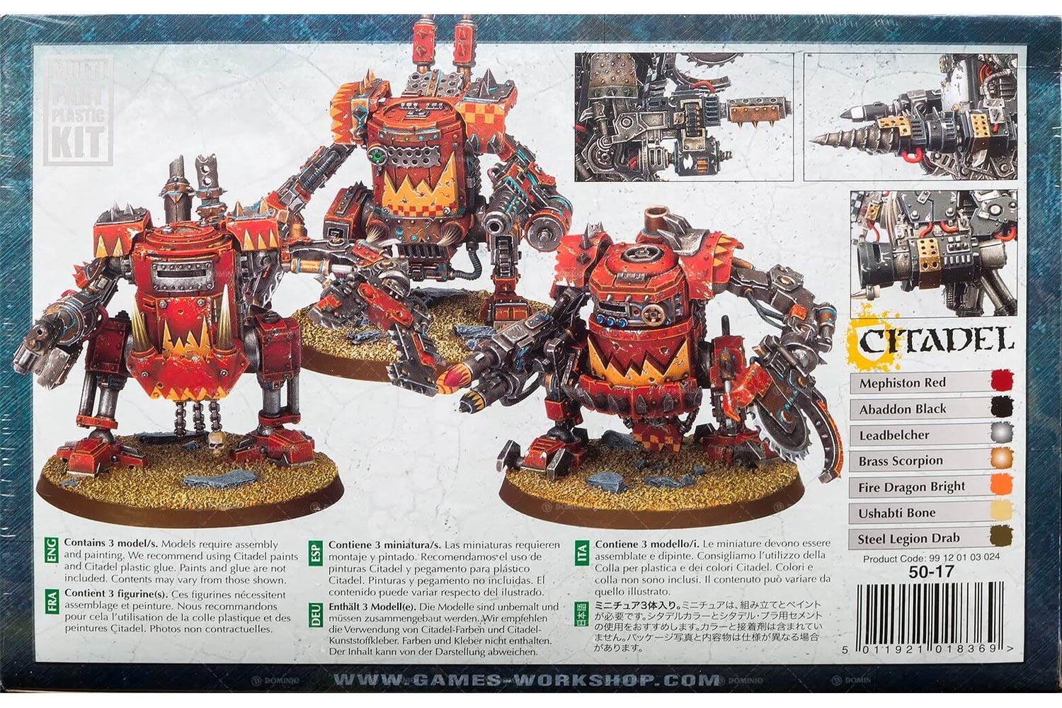 Warhammer 40K Ork Killa Kans Action Figure - Tabletop Gaming Miniature