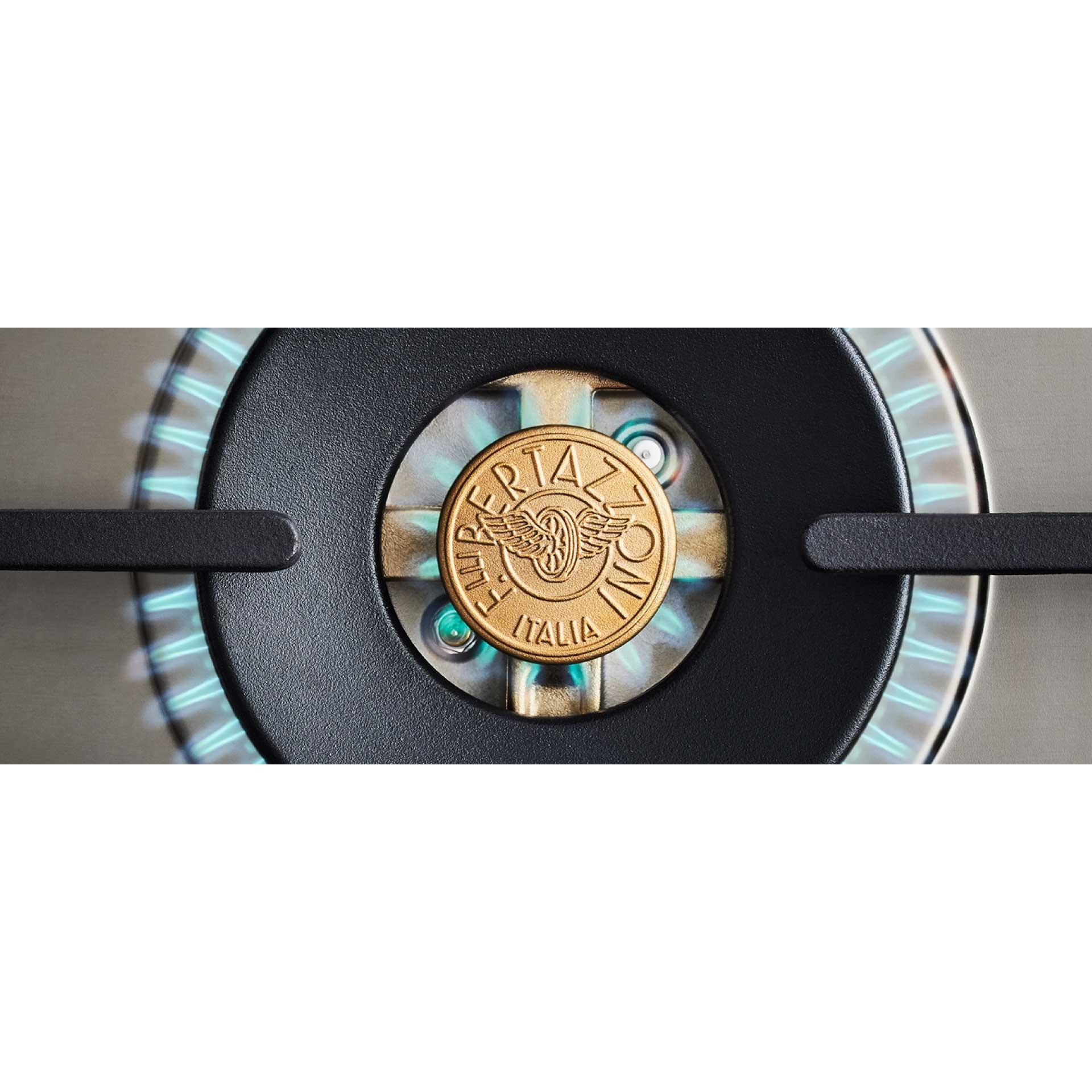 Bertazzoni PRO486BTFGMROT 48-Inch Professional Freestanding Gas Range - Stainless Steel, 6 Burners, Convection Oven - Perfect for Home Chefs & Gourmet Kitchens