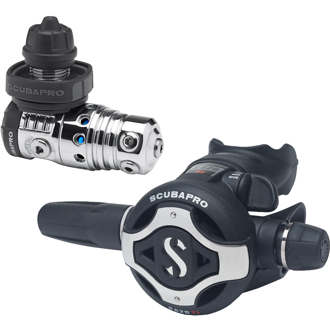 Scubapro MK25 EVO/S620Ti Regulator Set - Premium Scuba Diving Equipment for Professional Divers | Perfect for Deep Sea Exploration and Underwater Adventures