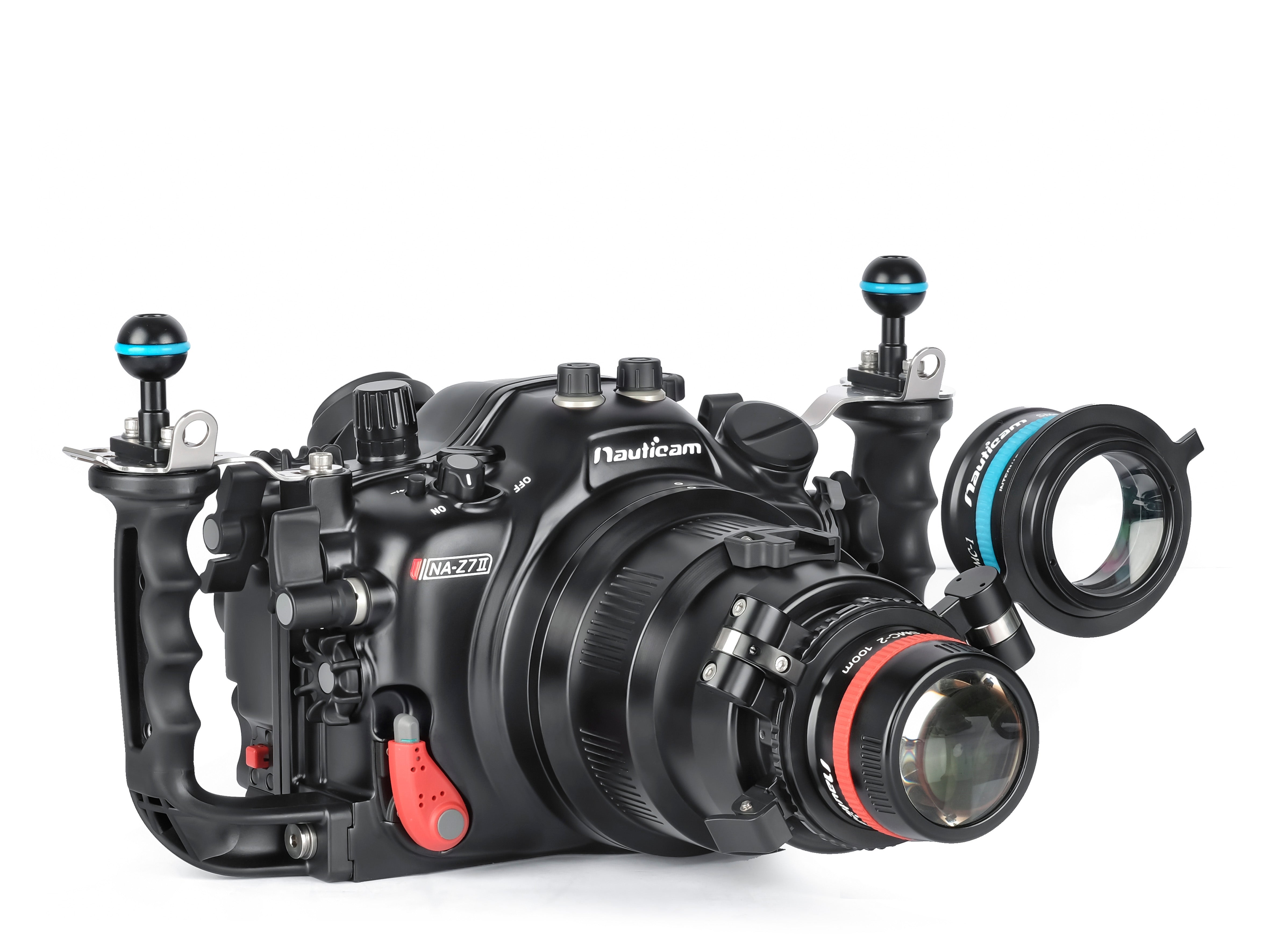 Nikon Z7II Underwater Housing - Waterproof Case for Nikon Z7II & Z6II Cameras - Perfect for Scuba Diving, Snorkeling, and Underwater Photography