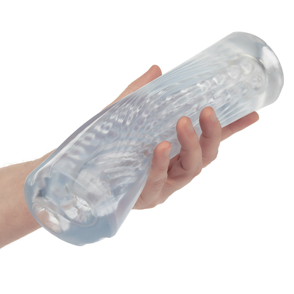 Cyclone Dual Ribbed Multi Chamber Stroker XL - Premium Male Adult Toy for Enhanced Pleasure - Perfect for Solo Play & Couples Intimacy
