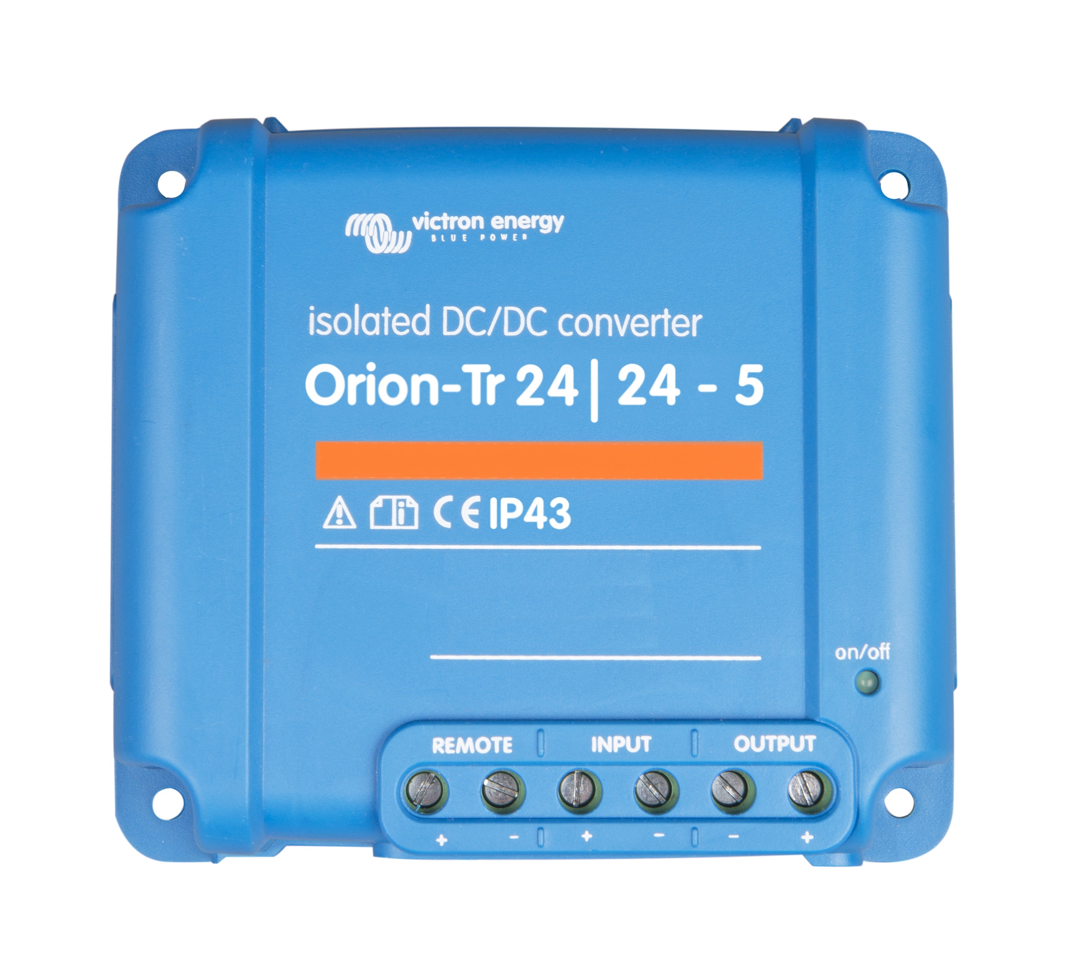 Victron Energy Orion Tr 24/24 5A (120W) Isolated DC-DC Converter - 24V to 24V Voltage Regulator for RVs, Boats & Solar Power Systems - Perfect for Off-Grid & Mobile Applications