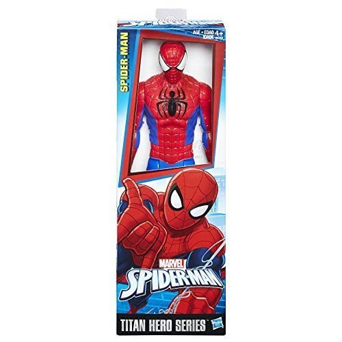 Marvel Titan Hero Series Spider-Man 12-Inch Action Figure - Collectible Superhero Toy for Kids & Adults - Perfect for Play, Display & Gifts