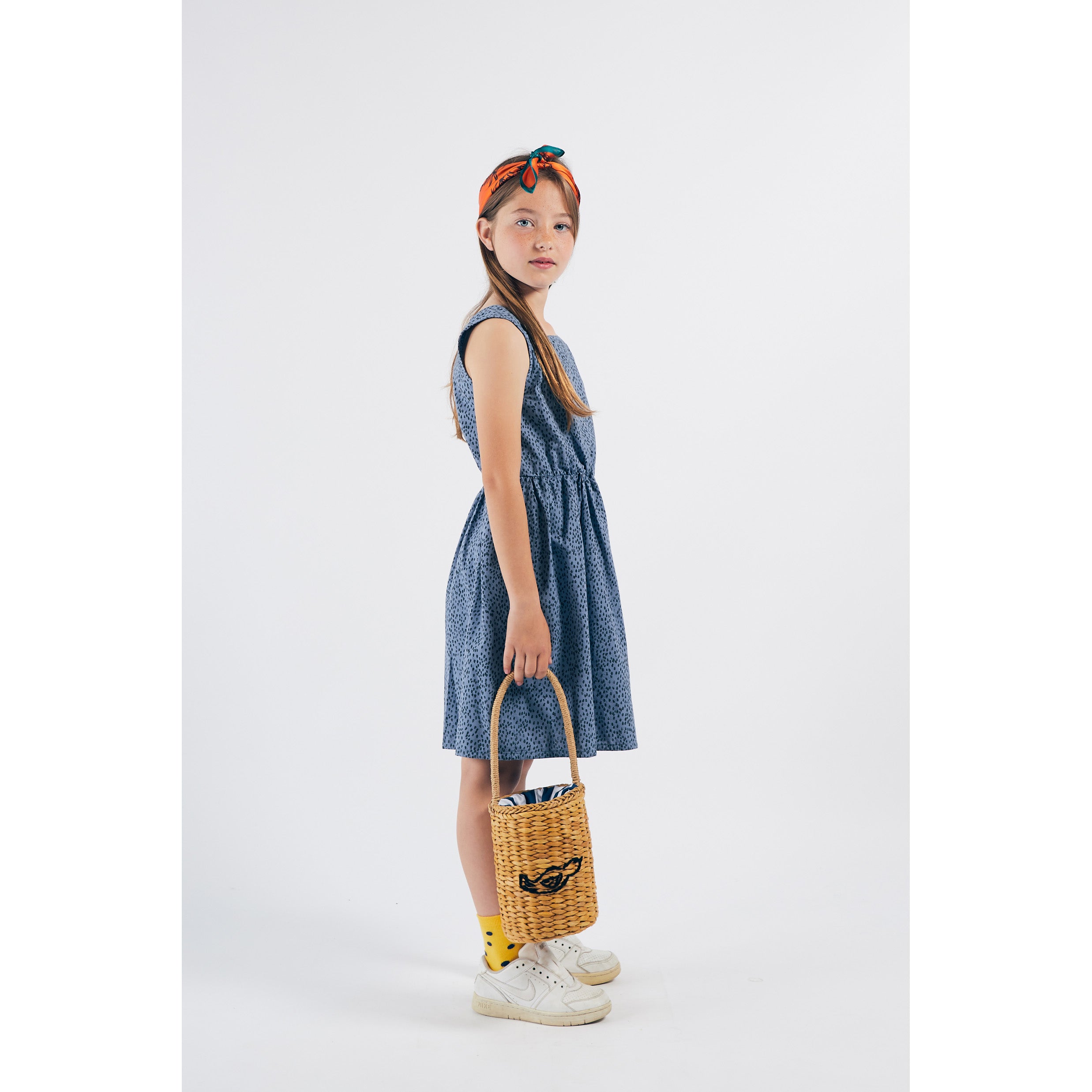 Bobo Choses Bird Print Bucket Bag for Women - Stylish Crossbody Handbag for Everyday Use, Travel & Shopping