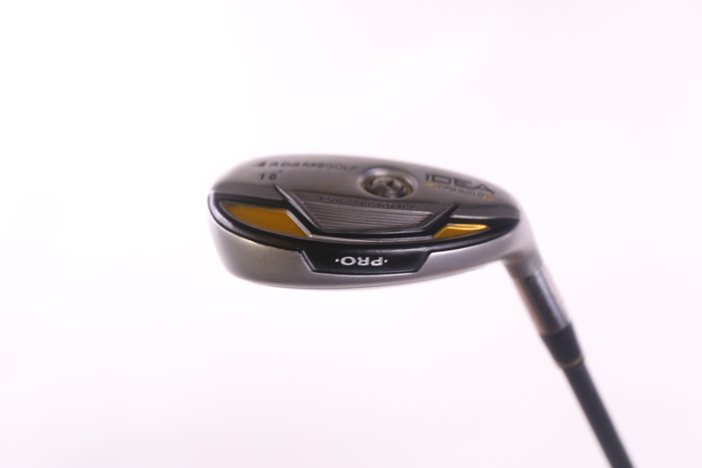 Adams Idea Pro Gold PNT 3H Hybrid Golf Club - 18° Right Handed Extra Stiff Flex - Perfect for Long Fairway Shots and Tough Lies