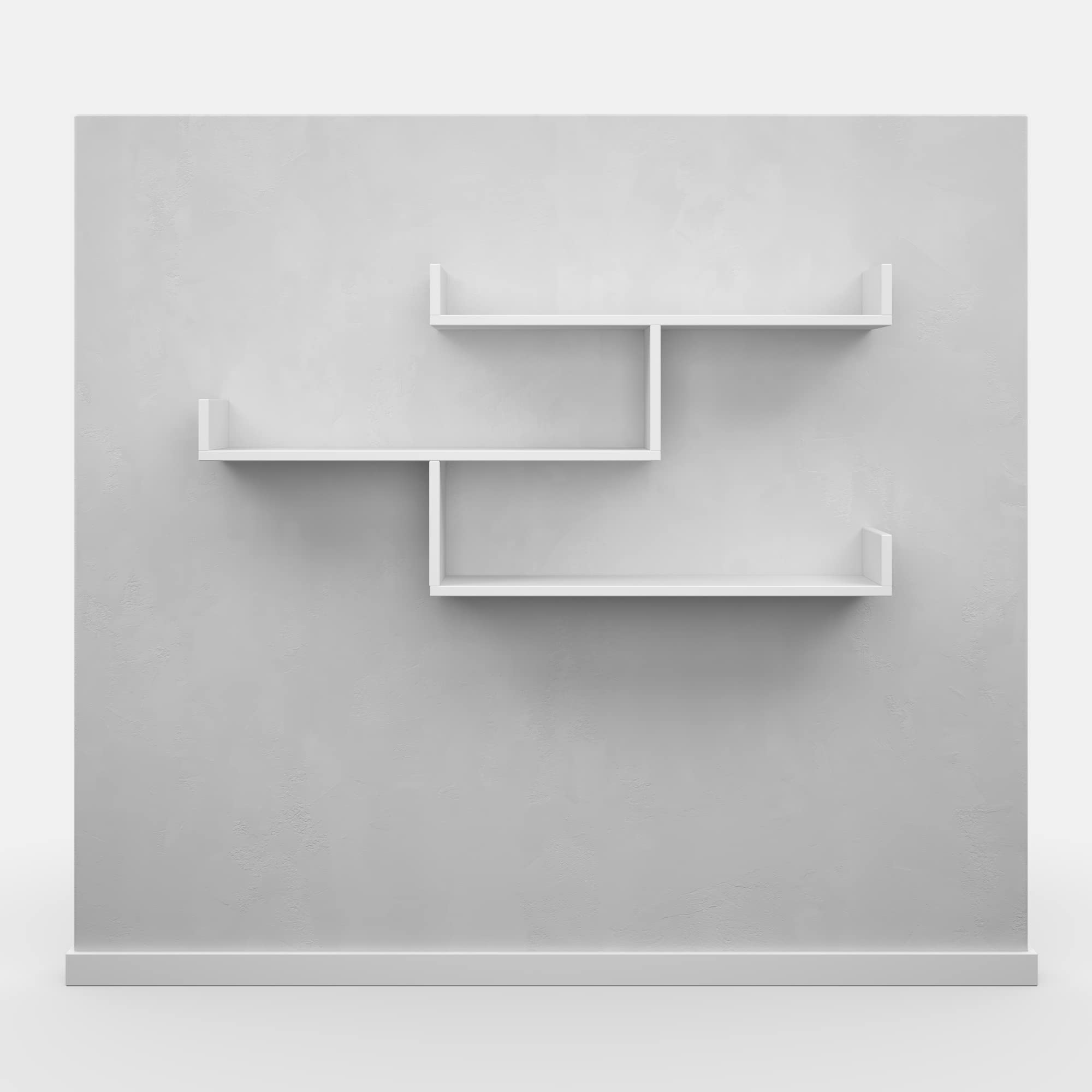 Modern White Wall Shelf 26