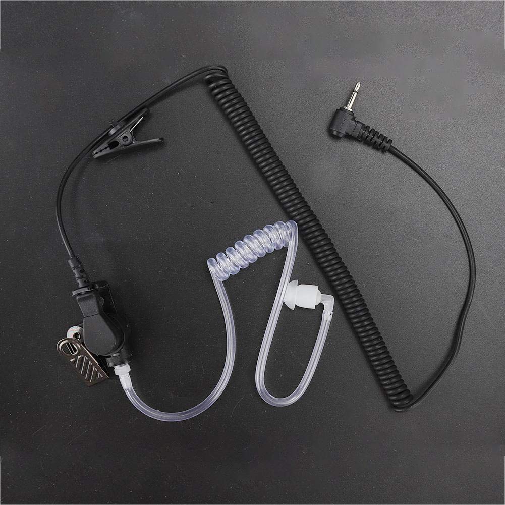 2.5mm Air Tube Earphone with Noise Canceling - Sensitive Acoustic Sound Tube Headphones for Walkie Talkie Radio | Perfect for Outdoor Activities, Security Work & Communication