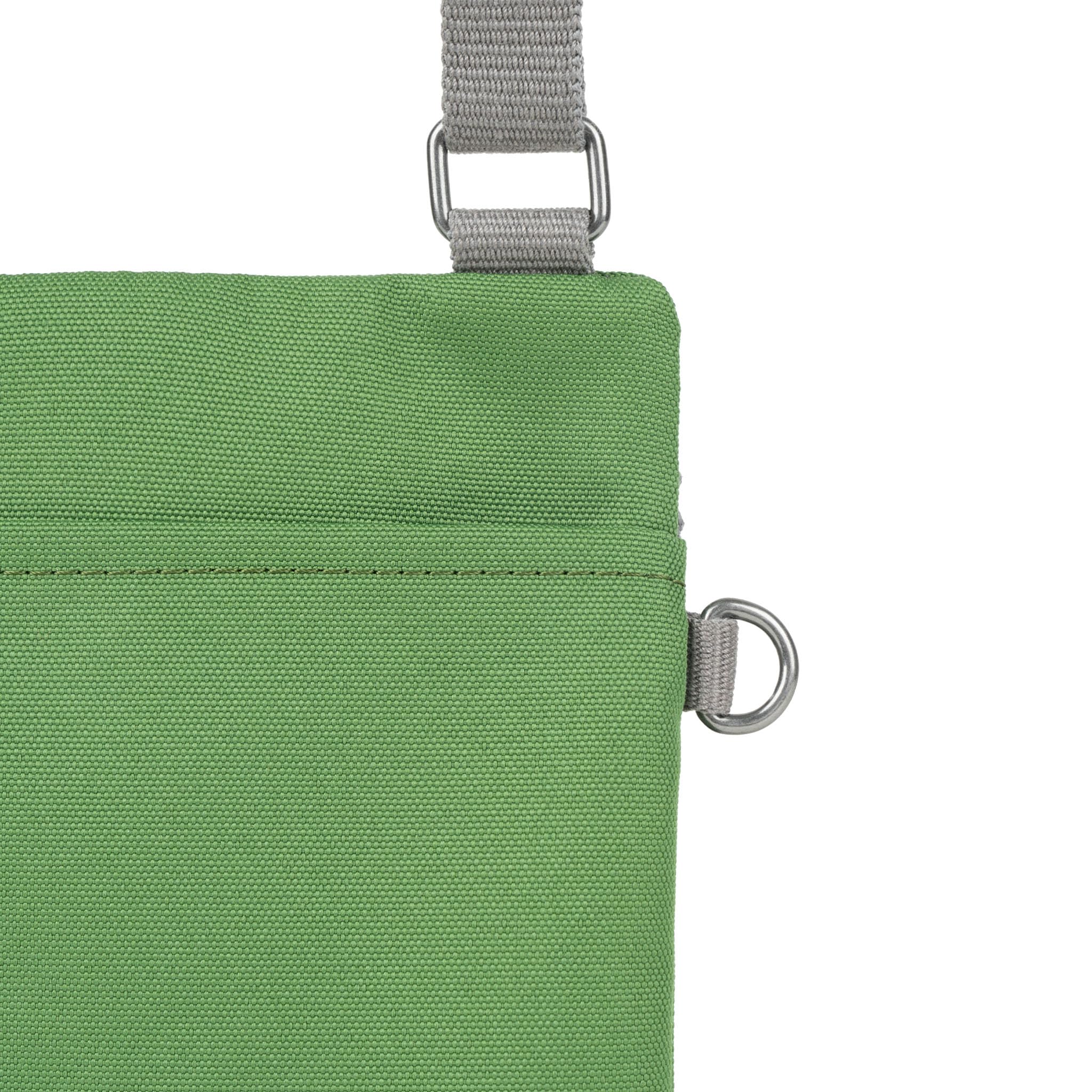 ROKA London Chelsea Recycled Canvas Crossbody Bag for Women - Eco-Friendly Vegan Leather Shoulder Purse - Perfect for Travel, Work & Everyday Use