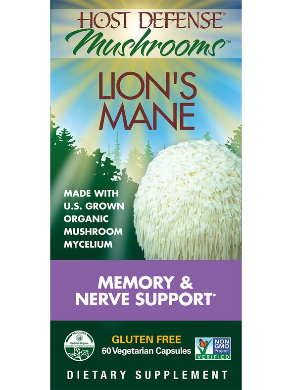 Premium Lion's Mane Mushroom Capsules 1000mg - Organic Brain Supplement for Memory, Focus & Cognitive Support - Vegan Nootropic for Mental Clarity & Nerve Health - Great for Students, Professionals & Seniors