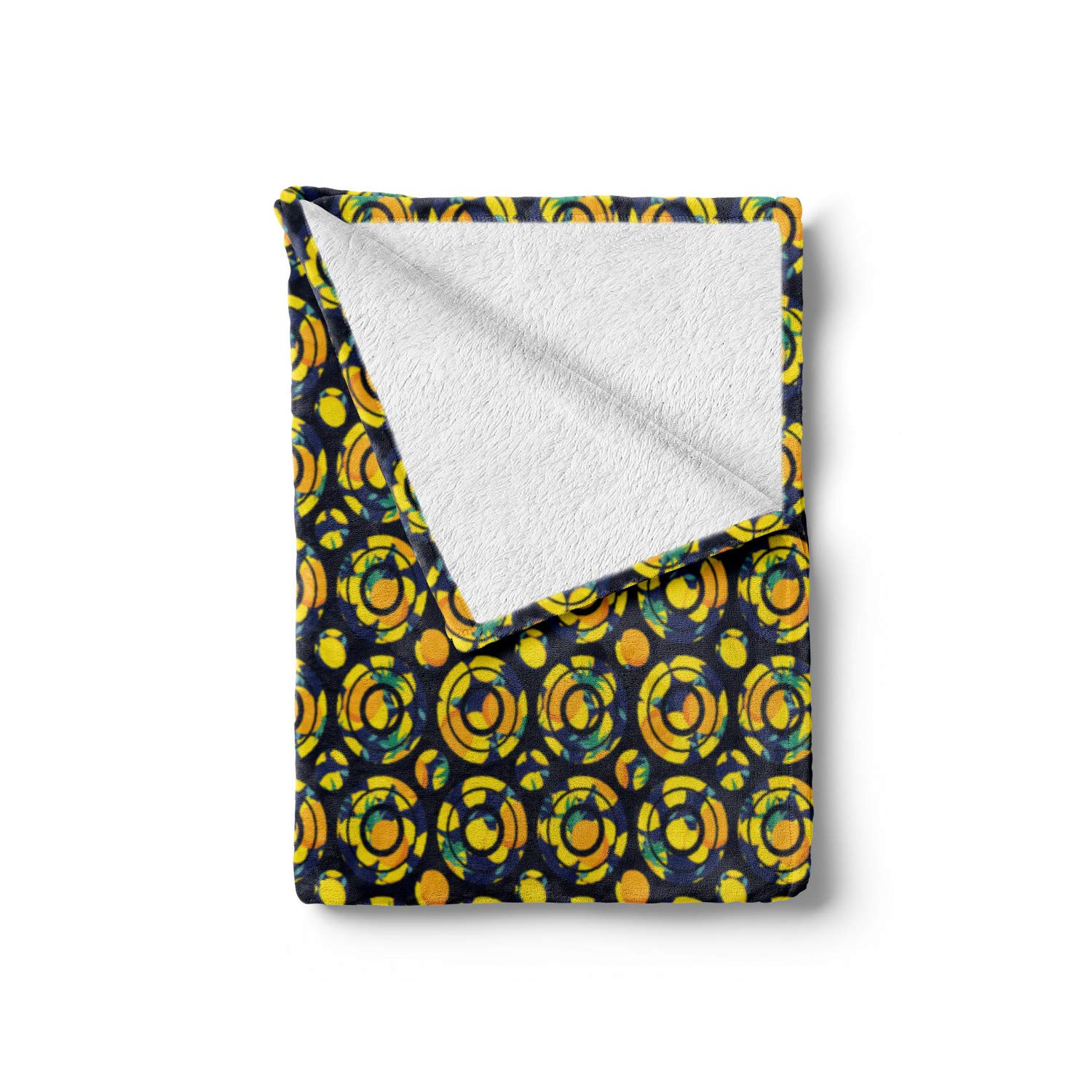 Ambesonne Citrus Fruit Throw Blanket - 50