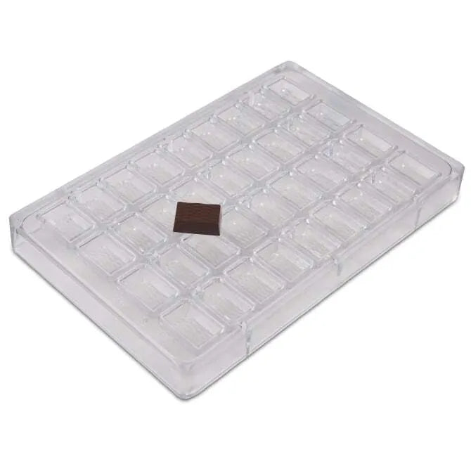 Premium Bar Design Chocolate Mold - 36 Unique Shapes for Baking, Candy Making & DIY Treats - Perfect for Holidays, Parties & Gifts