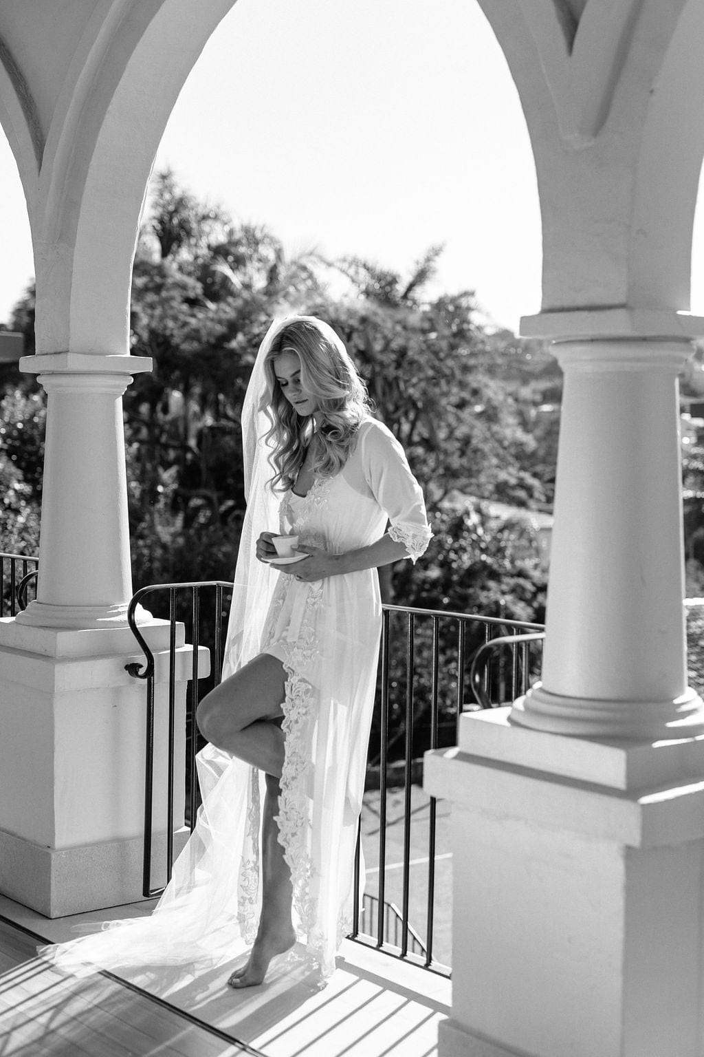 Elegant Iris Lace Trim Maxi Dress with Built-in Slip - Perfect for Weddings, Parties & Special Occasions