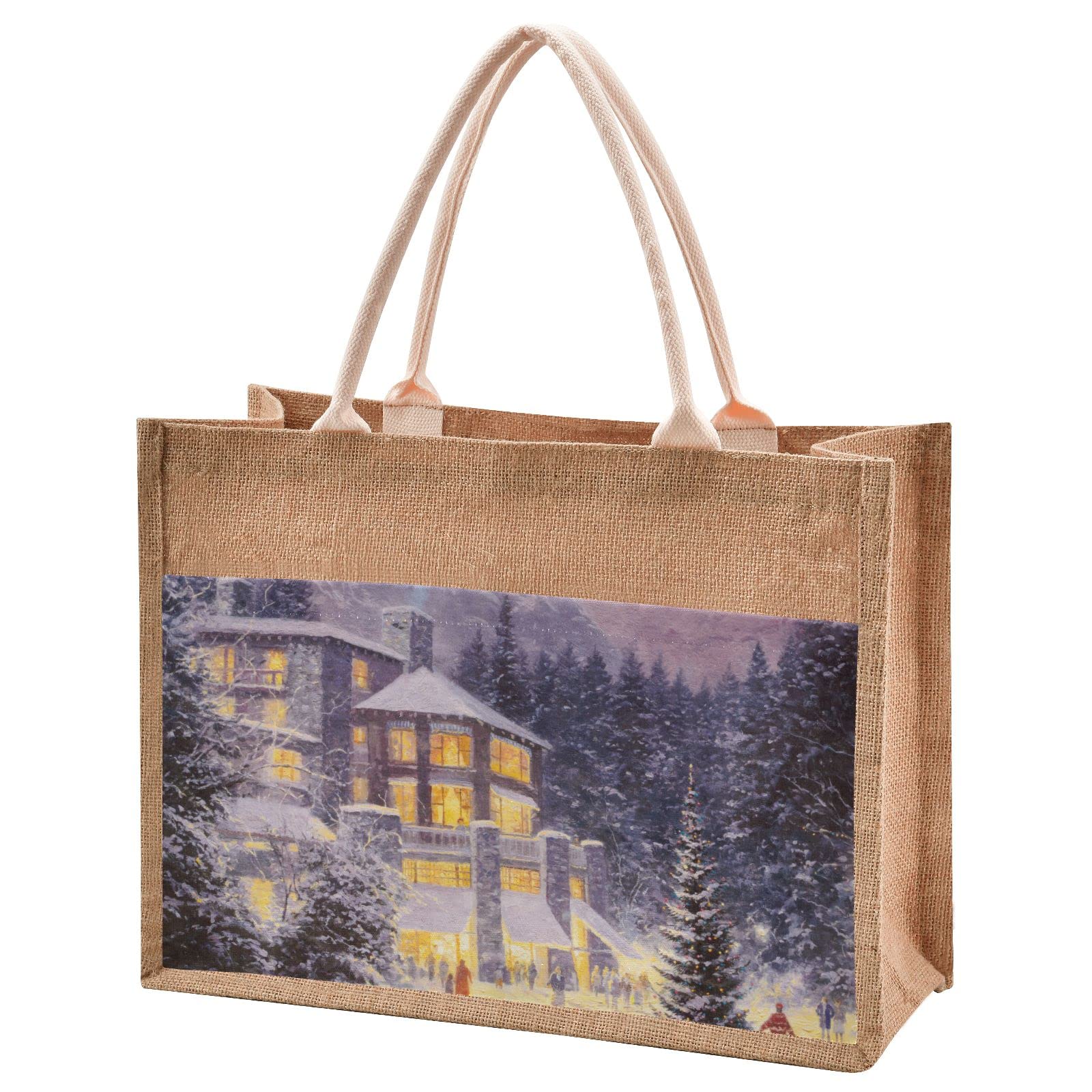 Stylish Women's Jute Tote Bag with Zipper - Eco-Friendly Beach Bag for Bridal Shower, Bachelorette Party, Wedding & Bridesmaid Gifts - Perfect for Beach Outings, Shopping & Travel Accessories