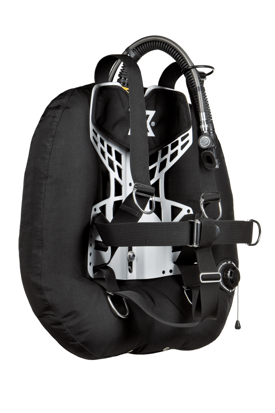 XDeep Project Wing System - Premium Black Scuba Diving Wings for Buoyancy Control | Perfect for Technical Diving & Underwater Exploration