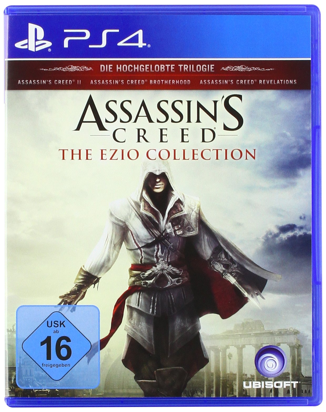 Assassin's Creed Ezio Collection for PlayStation 4 - Germany Edition | Action-Adventure Game Bundle with 3 Epic Games | Perfect for Fans of Historical RPGs & Open-World Gaming