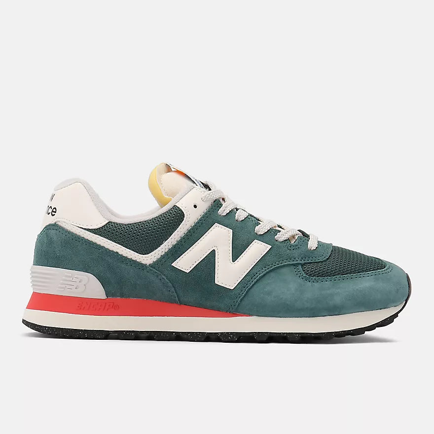 New Balance 574 Classic Sneakers for Men & Women - Blue Running Shoes for Casual Wear & Everyday Comfort