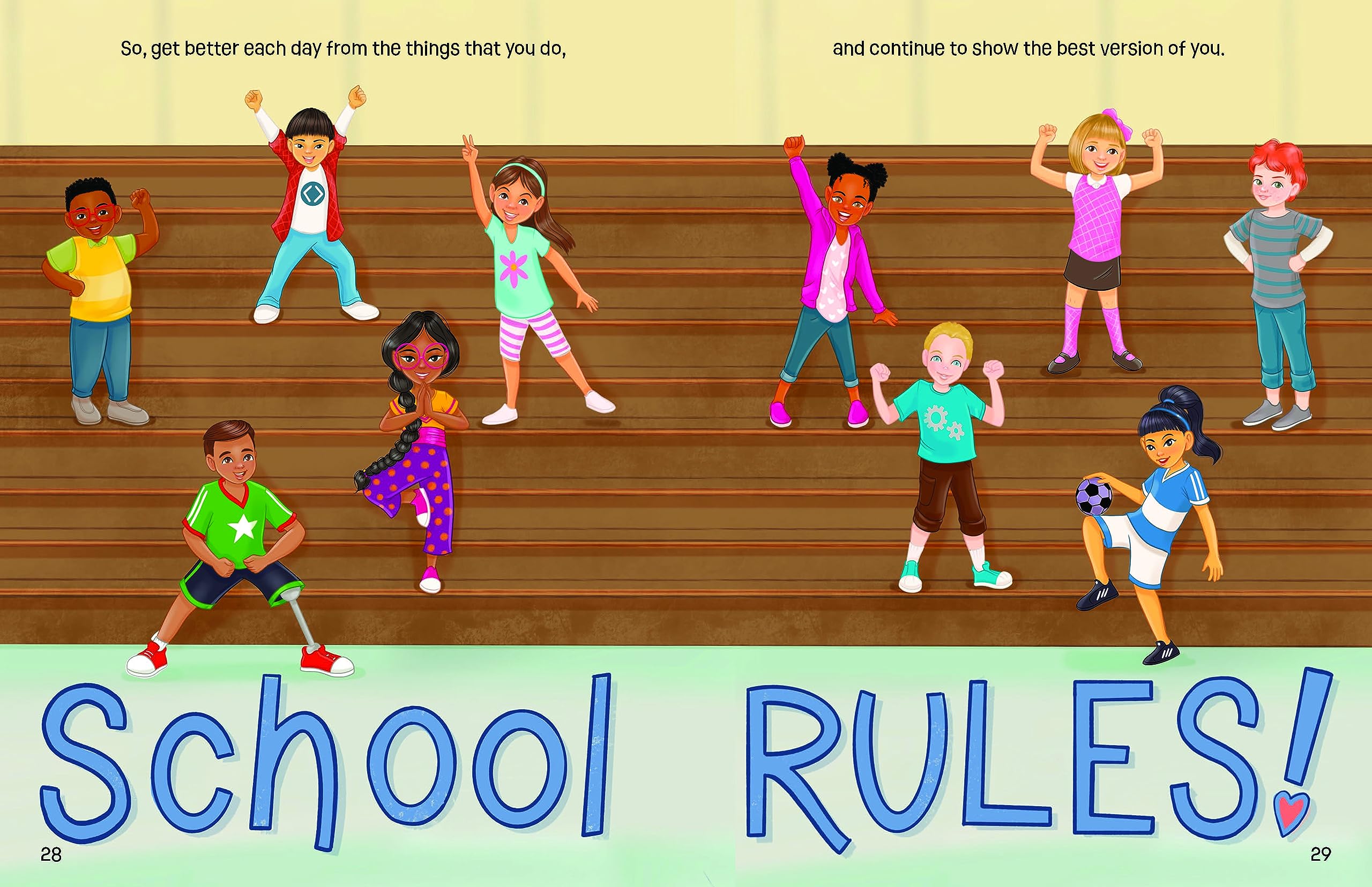 School Rules: Heartwarming Stories of Elementary School Love - Perfect for Kids, Teachers & Parents | Classroom Reading, Bedtime Stories & Educational Gifts