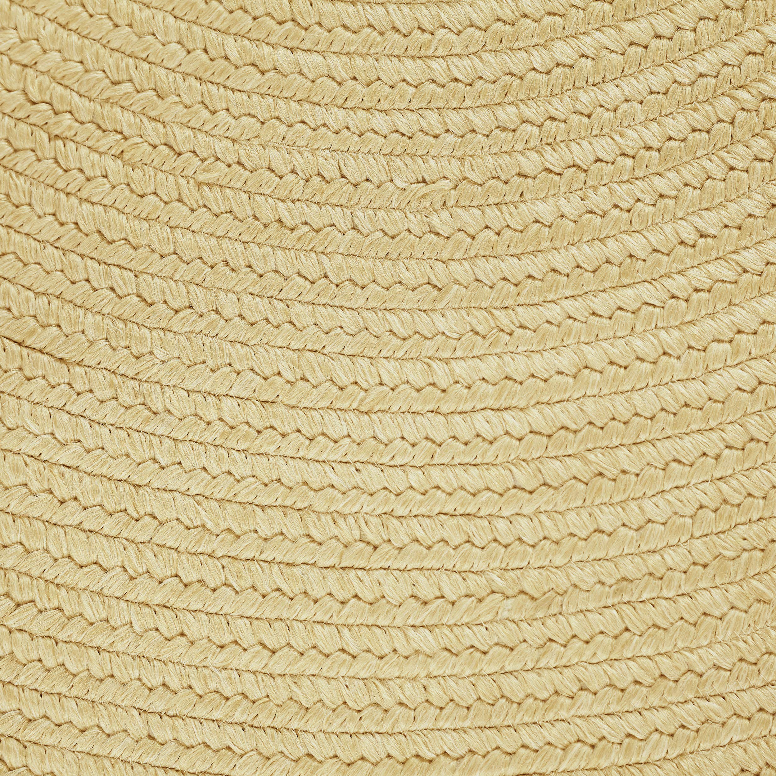 Bohemian Braided Oval Area Rug 2' x 8' Cream - Indoor Outdoor Rug for Backyard, Patio, Office & Living Room - Non-Slip Floor Mat for Hardwood, Tile & Carpet - Perfect Home Decor & Cozy Space Accent