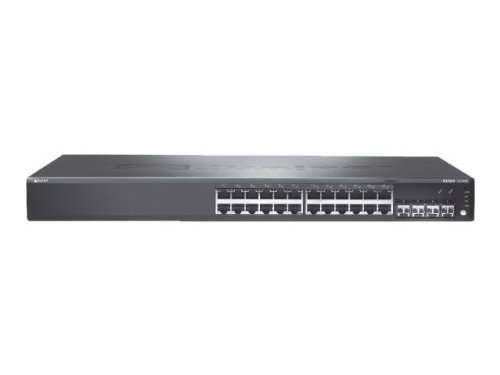 Juniper EX2200-24P-4G 24-Port Gigabit PoE+ Switch with 4 SFP Uplink Ports | 10/100/1000BASE-T Ethernet | Renewed | Ideal for Small Business Networks, Office IT Infrastructure & Data Center Connectivity