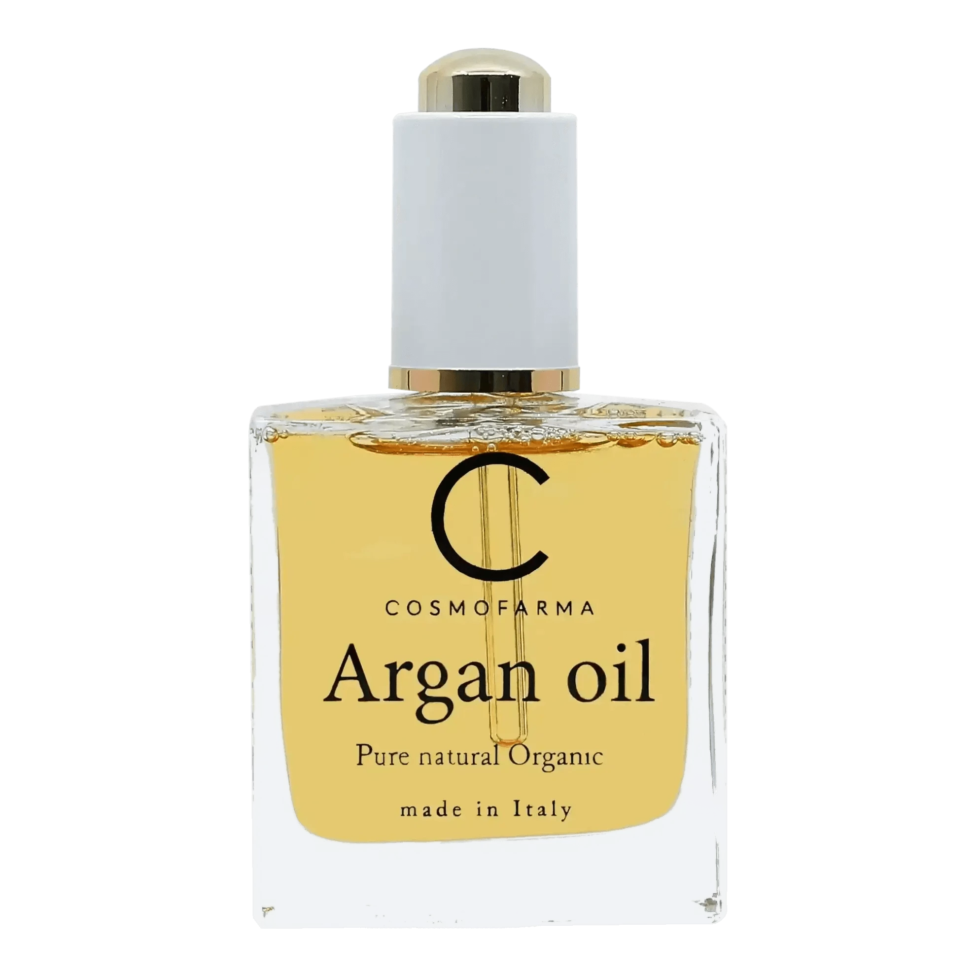 Premium 100% Pure Moroccan Argan Oil for Hair & Skin - 50ml Glass Bottle - Hydrating, Nourishing & Repairing - Ideal for Dry Hair, Split Ends & Anti-Aging Skincare