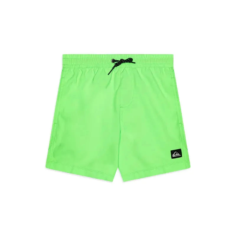 Quiksilver TB Essentials Elastic Volley 17 Lima Pastel Mesh Shorts - Comfortable & Stylish for Beach Volleyball, Surfing & Casual Wear