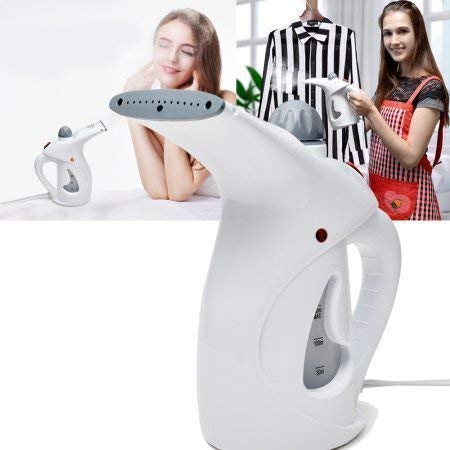 Plenzo Handheld Portable Facial Steamer for Face & Nose - Personal & Family Use - Relieves Cold & Cough Symptoms - Perfect for Home Spa, Travel, and Daily Skincare Routine