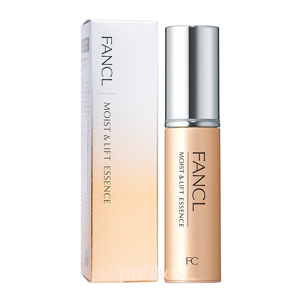 FANCL Moist & Lift Essence 18ml - Hydrating Anti-Aging Facial Serum for Dry Skin | Perfect for Daily Skincare Routine & Nighttime Rejuvenation