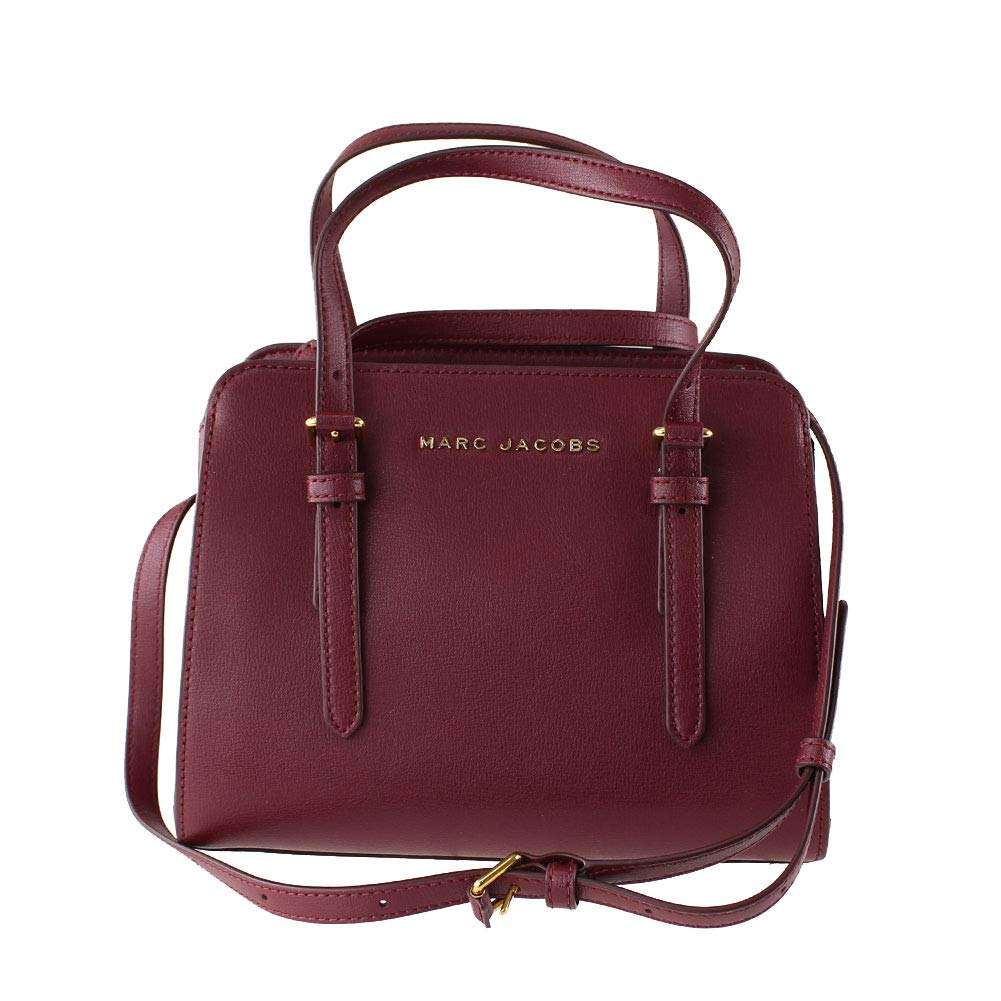 Marc Jacobs Women's Little Big Shot Top Handle Satchel Bag - Stylish Leather Crossbody Purse for Work, Travel & Everyday Use | Perfect Office Handbag & Weekend Accessory