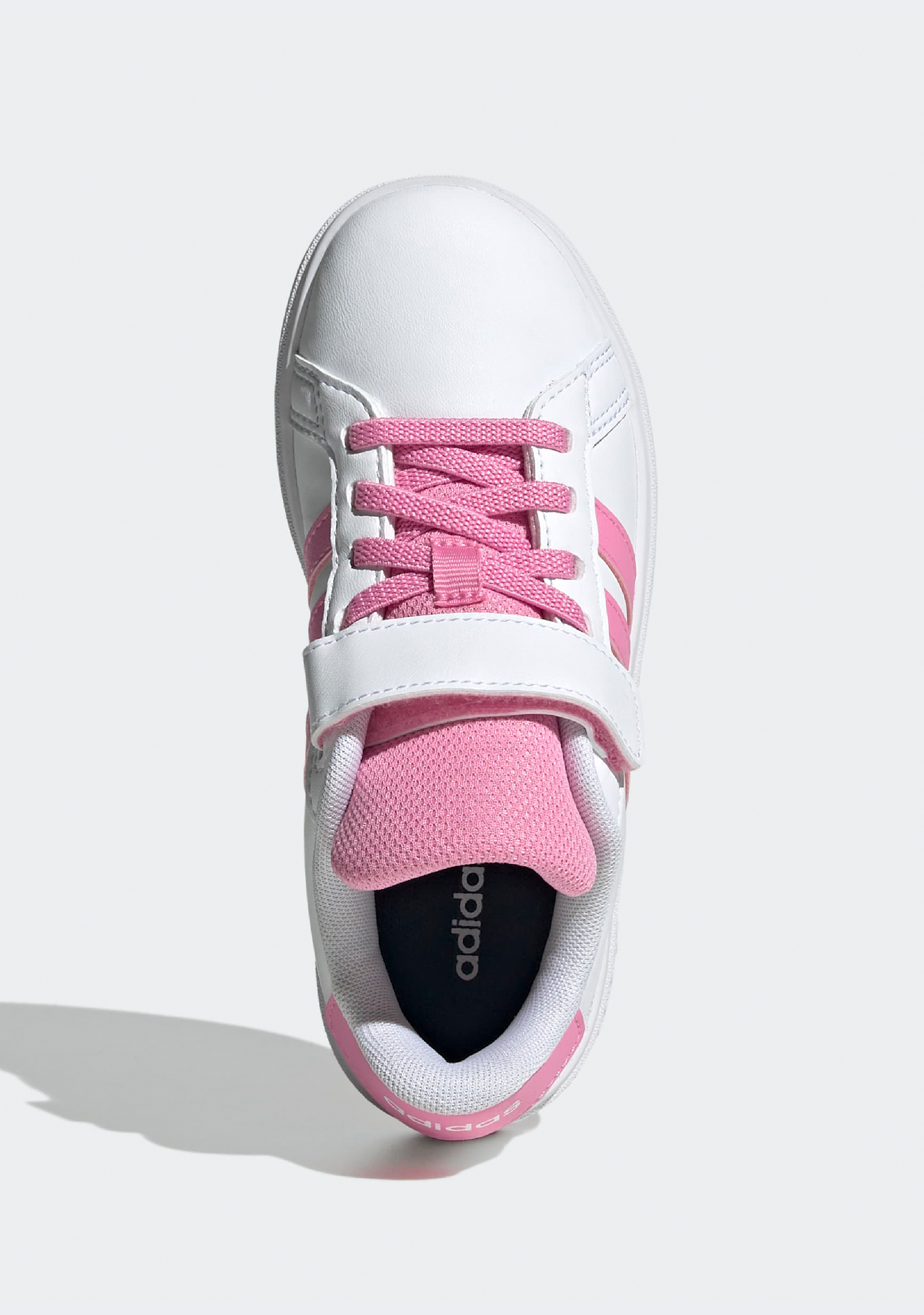 Adidas Grand Court 2.0 EL C Kids' Sneakers - Comfortable Lightweight Tennis Shoes for Boys & Girls - Perfect for School, Sports & Everyday Wear