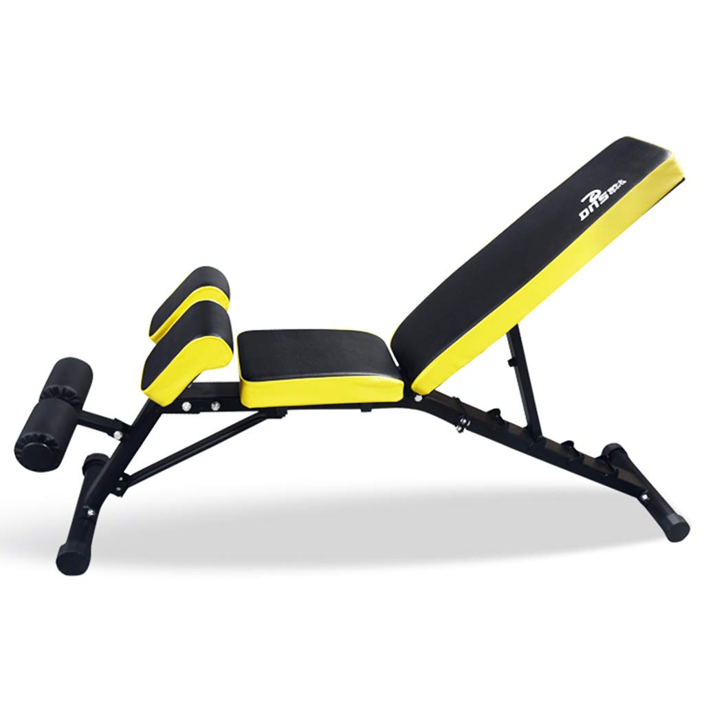 Professional Adjustable Weight Bench for Dumbbell & Sit-Up Workouts - Home Gym Equipment for Chest & Ab Training - Multi-Level Height Adjustment - Perfect for Home Fitness & Muscle Building Routines