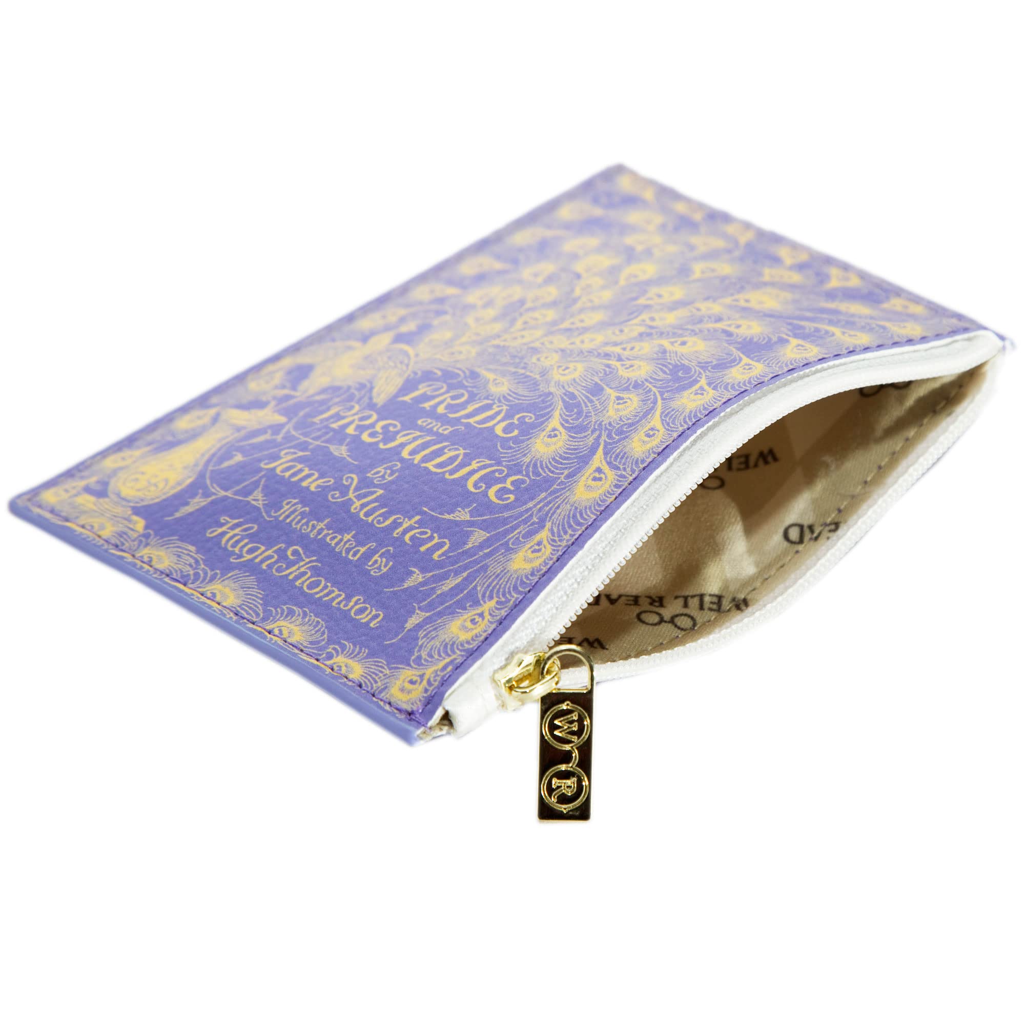 Book Themed Coin Purse for Book Lovers - Perfect Literary Gift for Book Club Members, Readers & Writers - Cute Bookworm Wallet for Women by Well Read - Great for Reading Events, Book Fairs & Daily Use