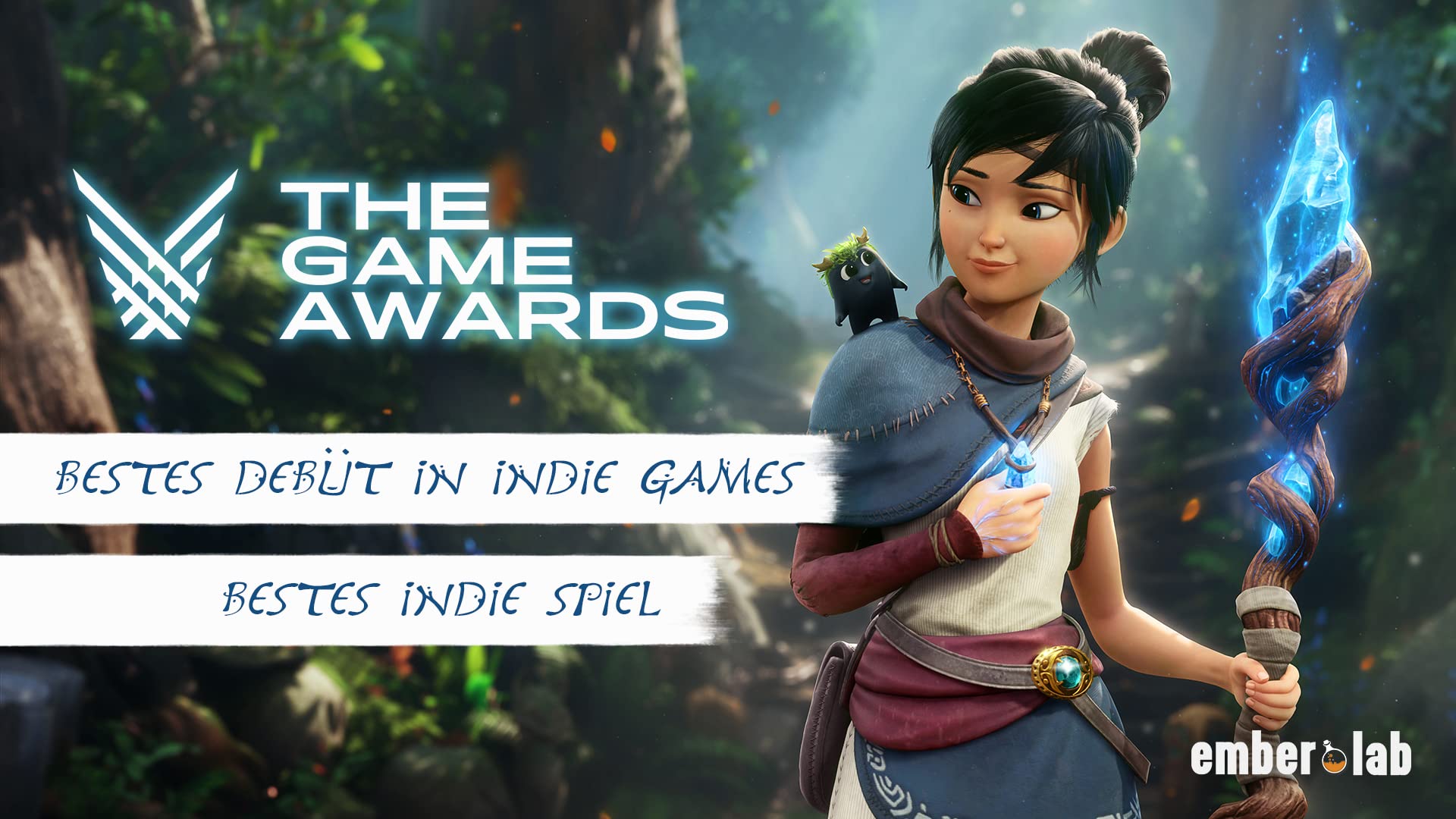 Sony Kena: Bridge of Spirits Deluxe Edition - PS5 Game (English & German) | Action-Adventure Fantasy RPG for PlayStation 5 | Perfect for Story-Driven Gamers & Collectors