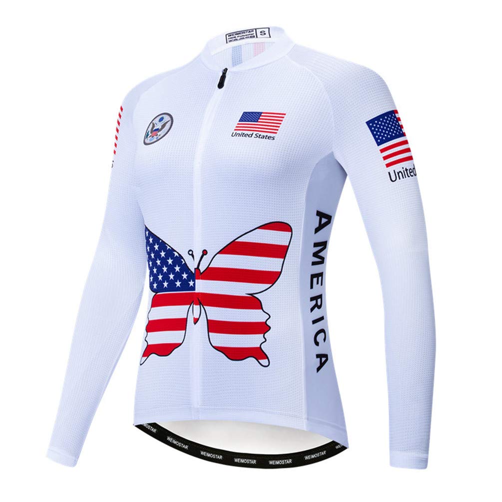 Women's Long Sleeve Cycling Jersey - Breathable Bike Shirt with Pockets for Road Biking & Outdoor Sports | Perfect for Autumn Rides, Commuting & Fitness Training