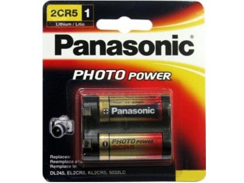 25 Pack Panasonic 2CR5 6V Lithium Photo Batteries (245, DL245, EL2CR5) - Compatible with Cameras, Digital Cameras & Photo Equipment