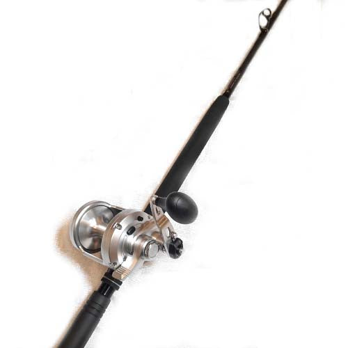 Shimano SPD25II Capt. Harry's CHSU4060 SIN Conventional Fishing Rod and Reel Combo - Perfect for Saltwater Surf Fishing and Offshore Angling