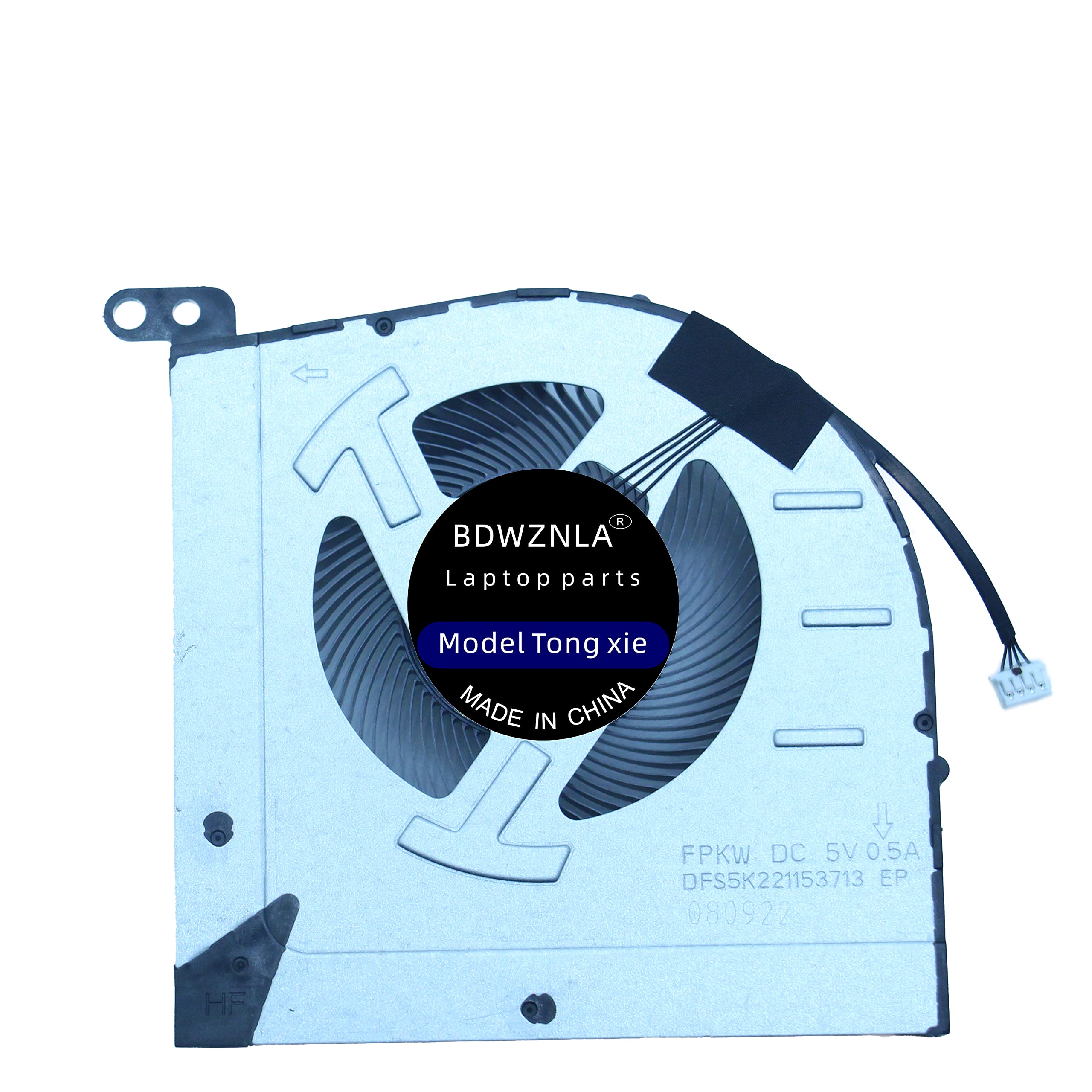 Replacement Cooling Fan for Lenovo IdeaPad Gaming 3 15IAH7 Laptop - CPU GPU Fan DFS5K223052833 FPKX DFS5K221153713 FPKW DC5V 0.5A - Perfect for Gaming, Overheating Issues & Laptop Maintenance