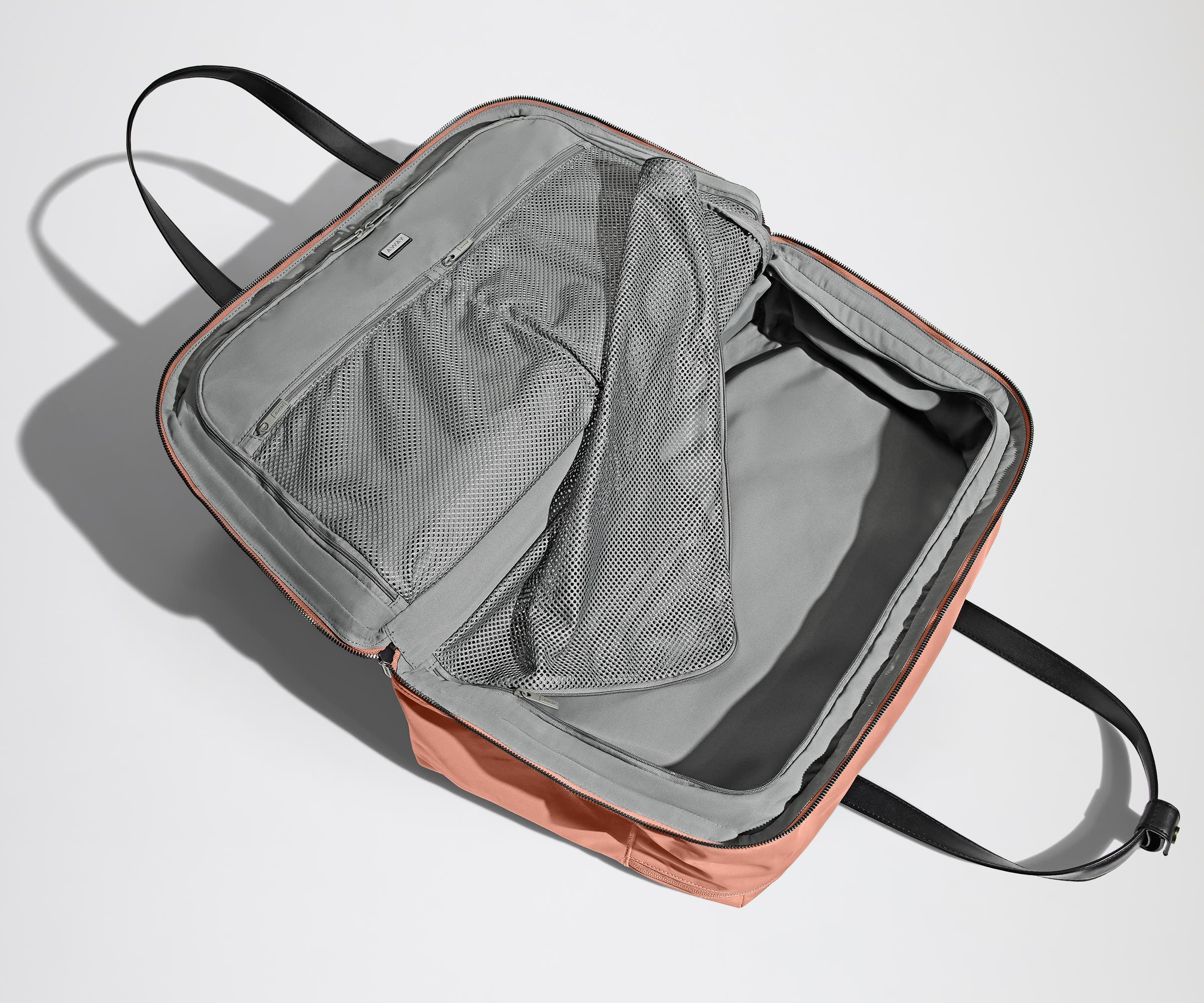 The Weekender Bag in Clay Pink - Stylish & Durable Travel Tote for Women | Perfect for Weekend Getaways, Gym, Work & Beach