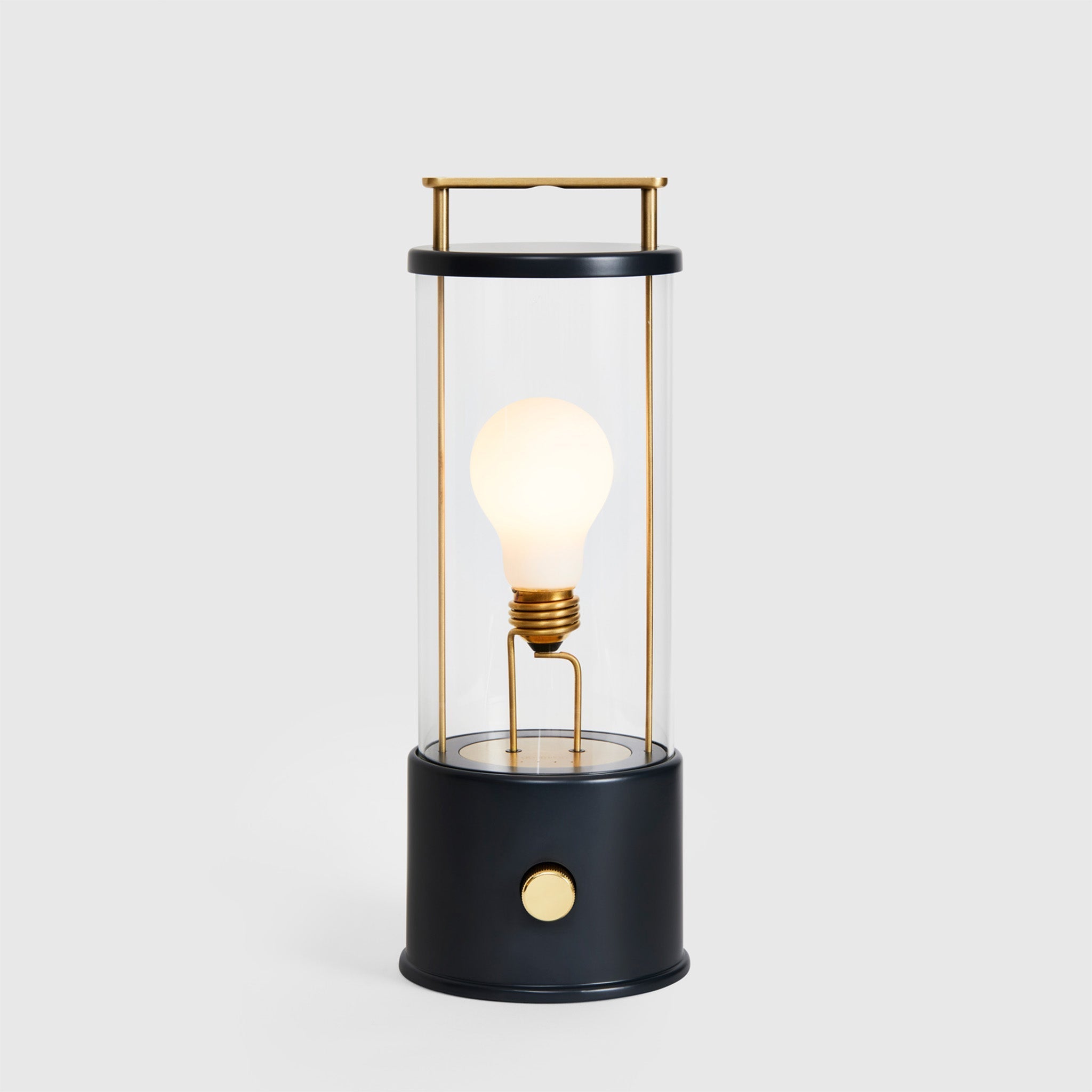 The Muse Portable Lamp in Hackles Black - Rechargeable LED Desk Light for Home, Office & Travel - Perfect for Reading, Studying & Nightstand Use