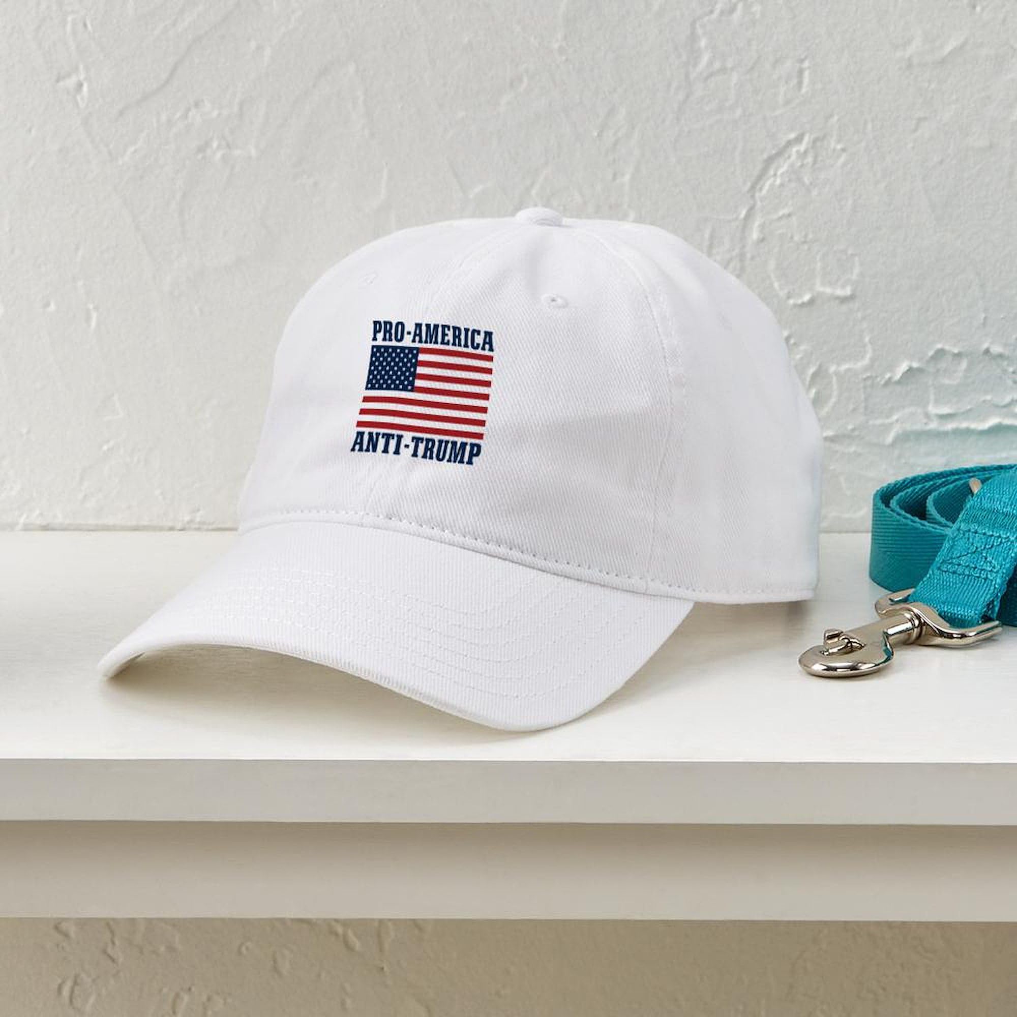 Anti Trump Adjustable Baseball Cap - Patriotic Political Hat for Men & Women - Wear to Rallies, Protests & Everyday Outfits