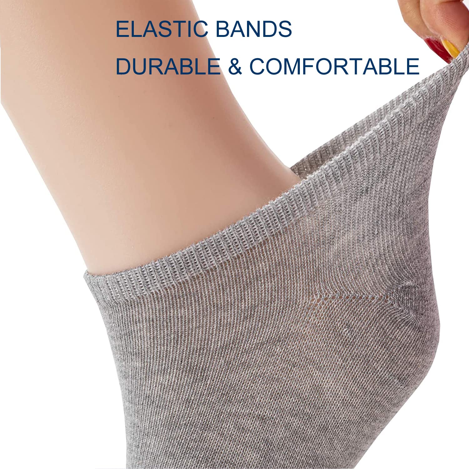 14 Pairs Low Cut Ankle Socks for Men & Women - Breathable Thin Athletic Socks for Running, Gym & Daily Wear - Comfortable No Show Socks Pack