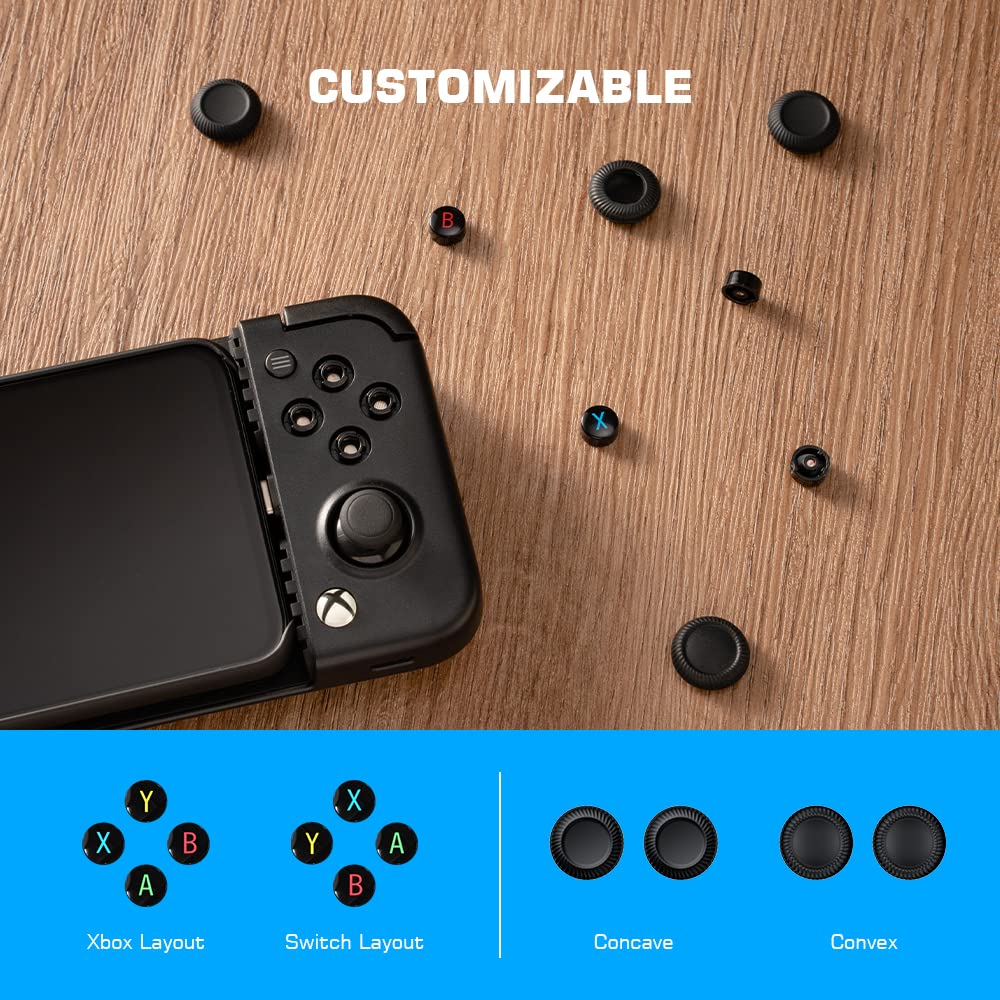 GameSir X2 Pro Mobile Gaming Controller - Officially Licensed Xbox Controller for Android Phones, Compatible with Xbox Cloud Gaming, Stadia, Luna & More - Includes 1 Month Xbox Game Pass Ultimate - Perfect for Cloud Gaming & Mobile Esports