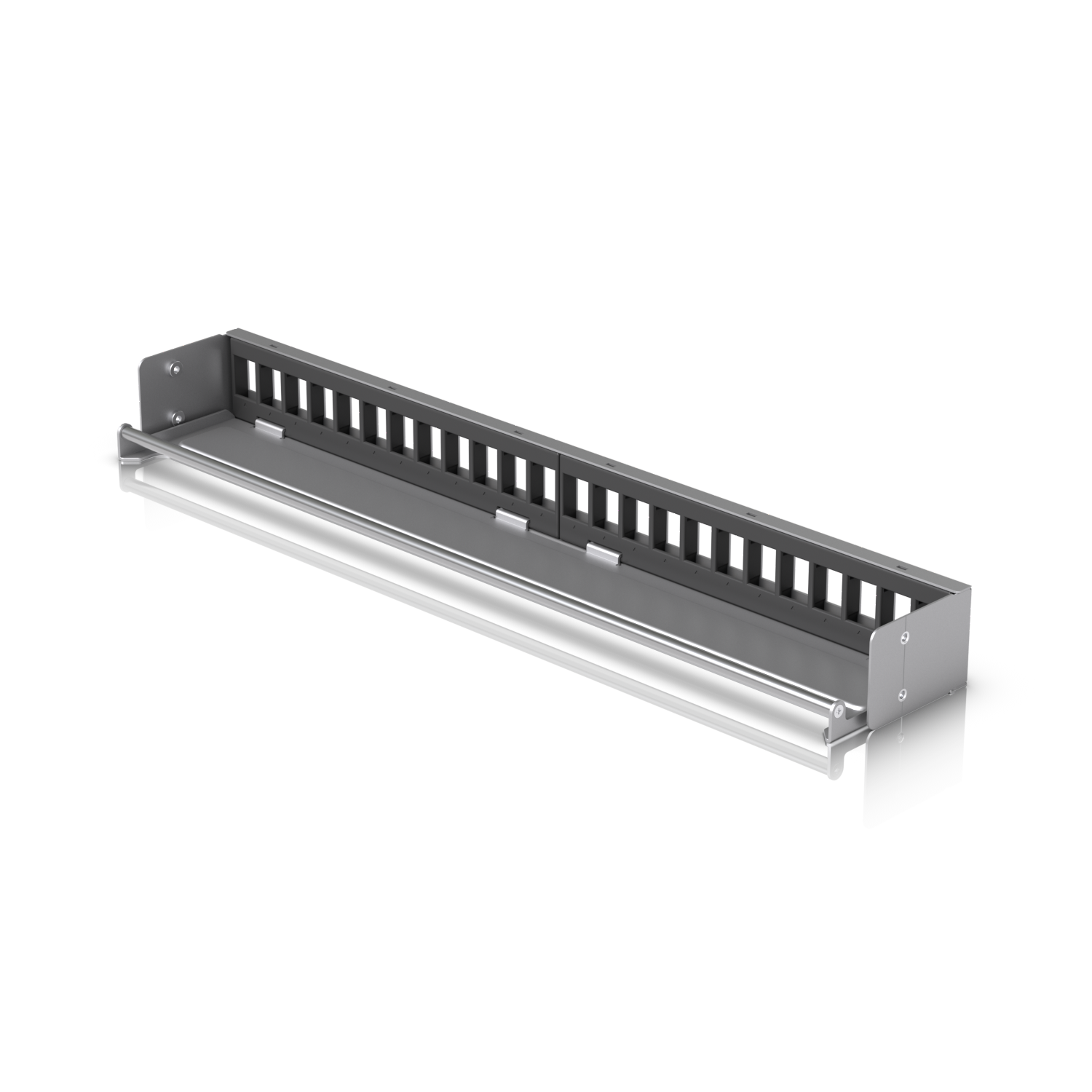 Ubiquiti UACC 24 Port Blank Keystone Patch Panel for Network Rack - Professional Cable Management Solution for Home & Office Server Rooms