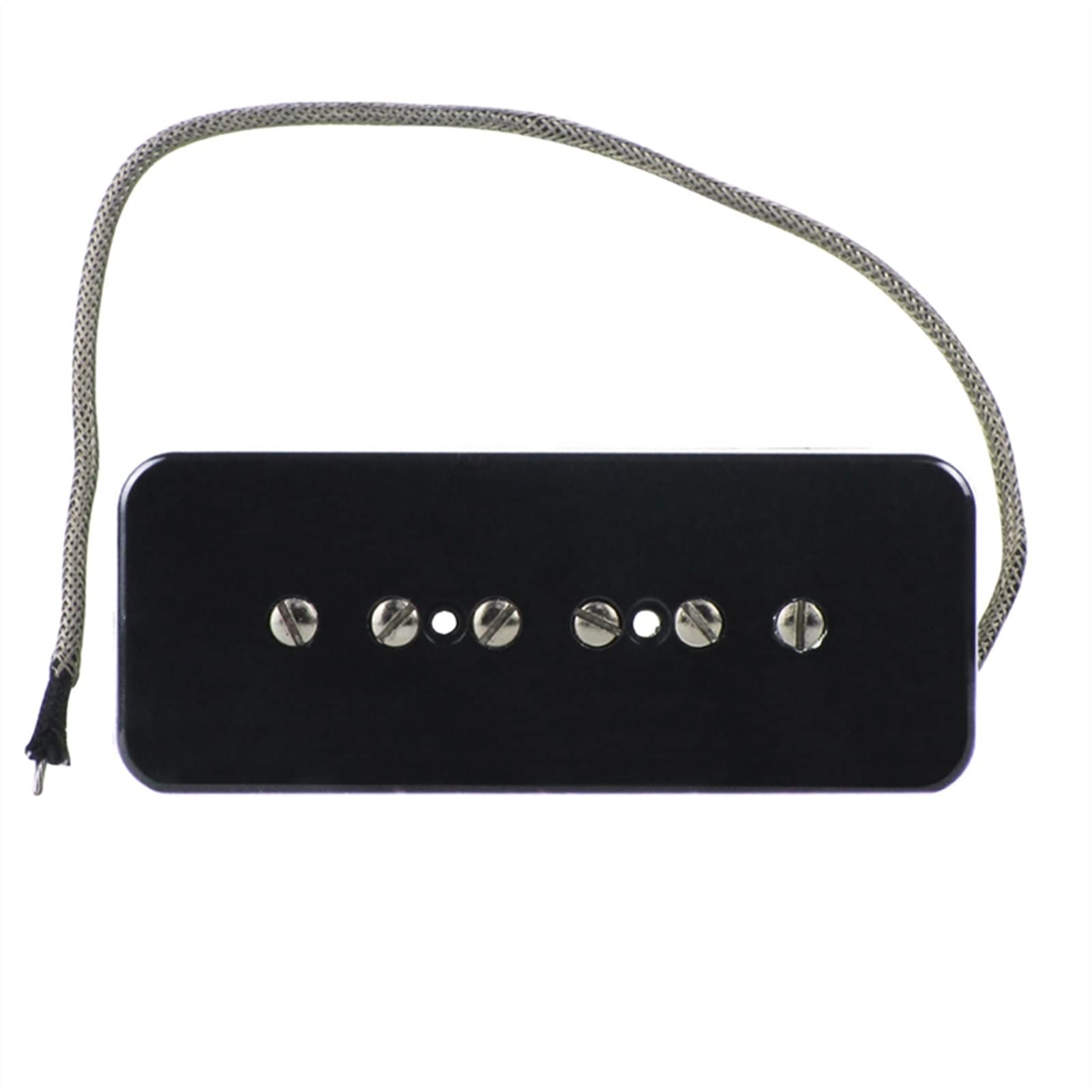 Alnico 5 Humbucker Guitar Pickup Set - Soap Bar Neck & Bridge Pickups for Electric Guitar | Single Coil Replacement Parts | Perfect for Blues, Rock & Metal Performances