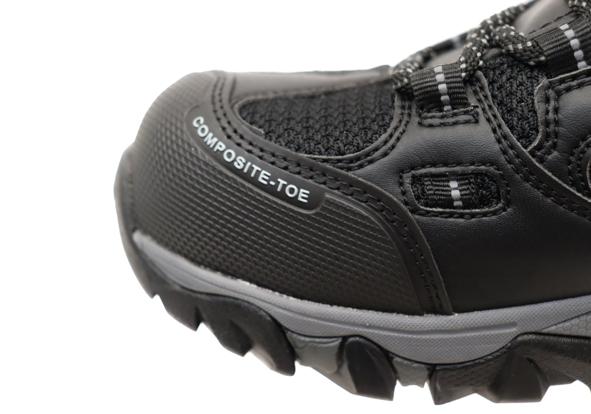 Magnum Men's XT Boron Mid Composite Toe Work Boots - Safety Lace Up Boots for Construction, Warehouse & Industrial Work