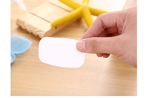 Prostuff.in® 5 Pack (20 Sheets Each) Scented Disposable Paper Soap for Hand Washing - Travel Size, Portable & Hygienic - Ideal for Camping, Hiking, Gym, and Outdoor Activities